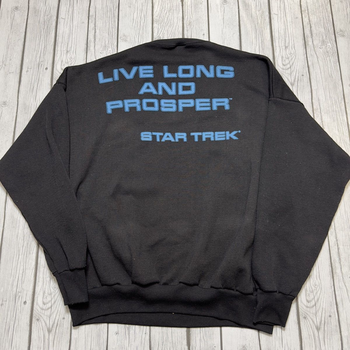 Changes × Vintage Vintage Star Trek Spock sweatshirt Size US XL / EU 56 / 4 - 2 Thumbnail