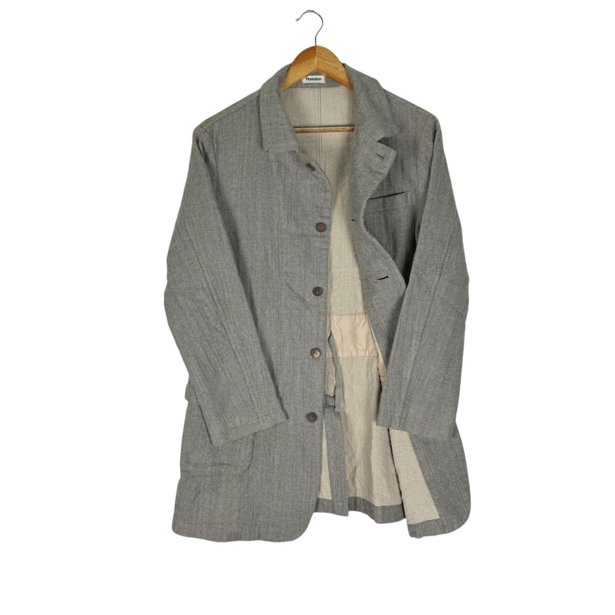 Issey Miyake ☀️PLANTATION ISSEY MIYAKE LONG JACKET Size M / US 6-8 / IT 42-44 - 7 Thumbnail