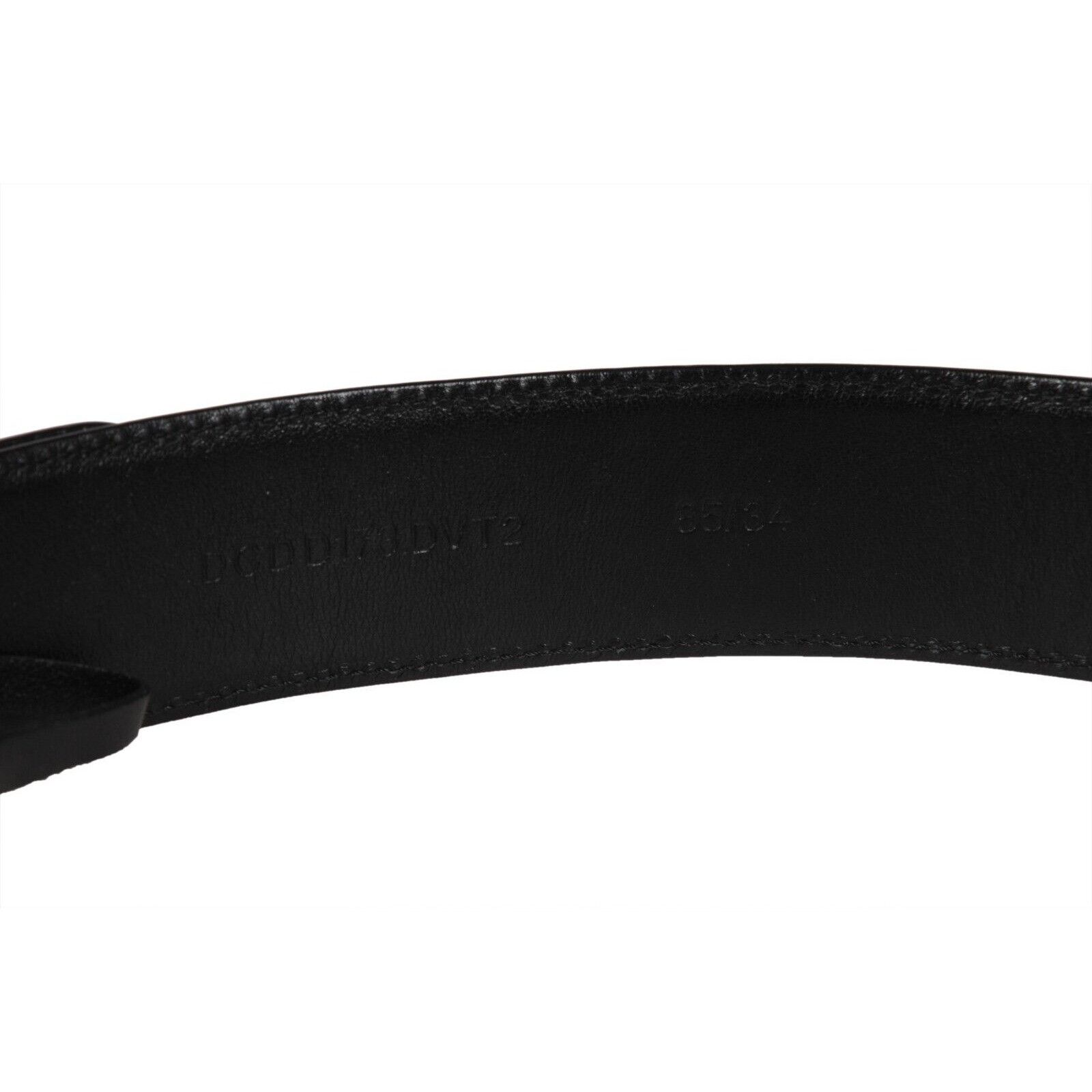 Versace Vanitas Medusa Head Buckle Belt 85 34 Black Size 34 - 8 Thumbnail