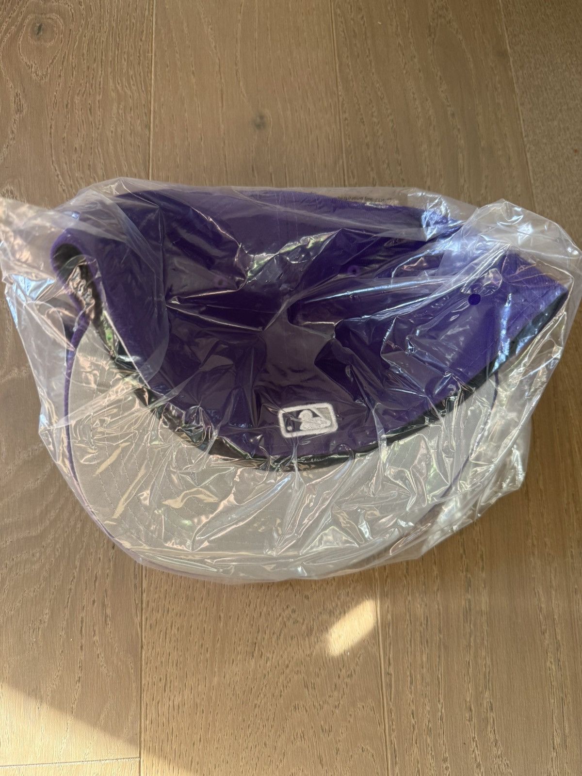 Supreme Supreme MLB Houston Astros Box Logo New Era Purple 7 5/8 Size ONE SIZE - 3 Thumbnail