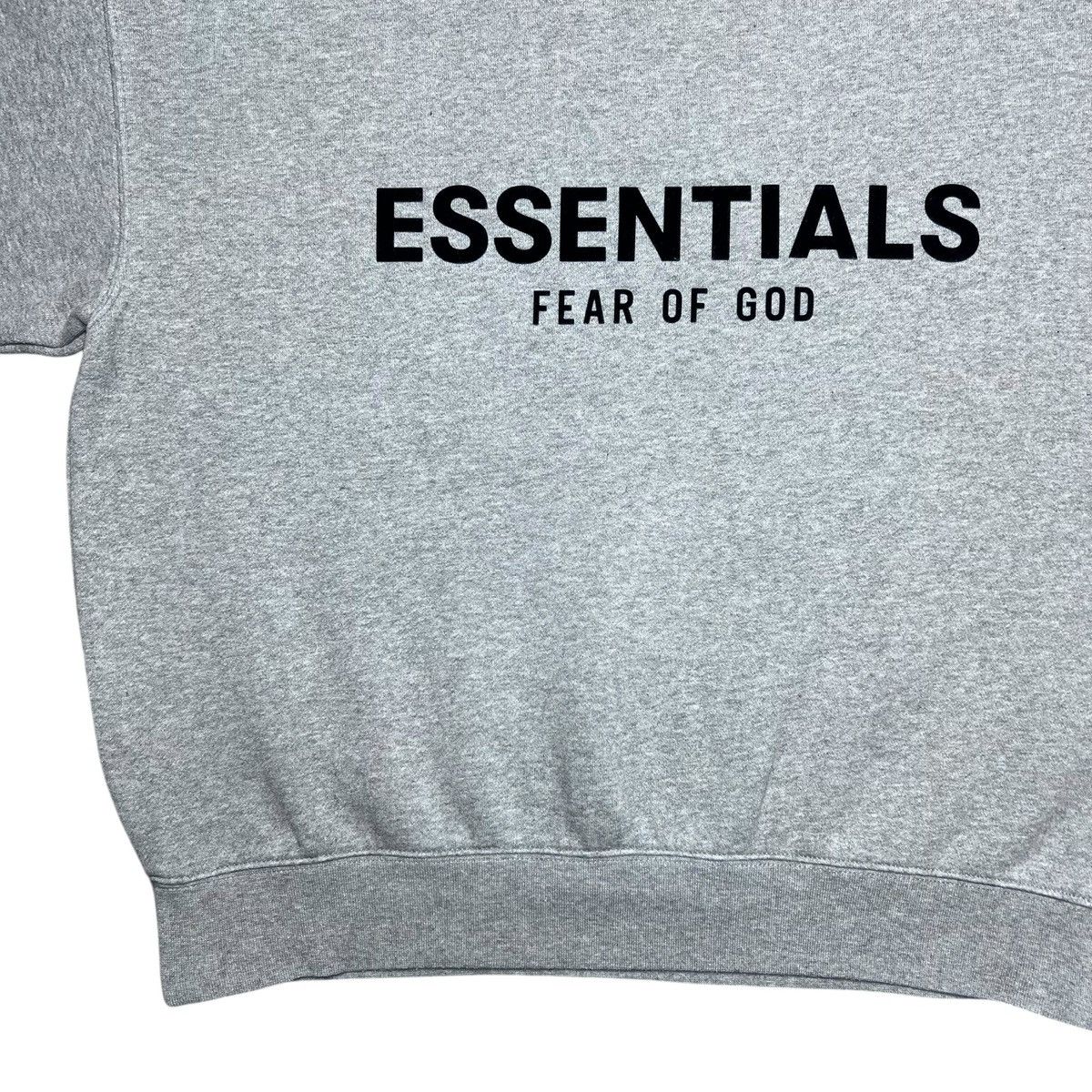 Fear of God Essentials Fear Of God Gray Spell Out Pullover Sweatshirt Size US XXS / EU 40 - 13 Thumbnail
