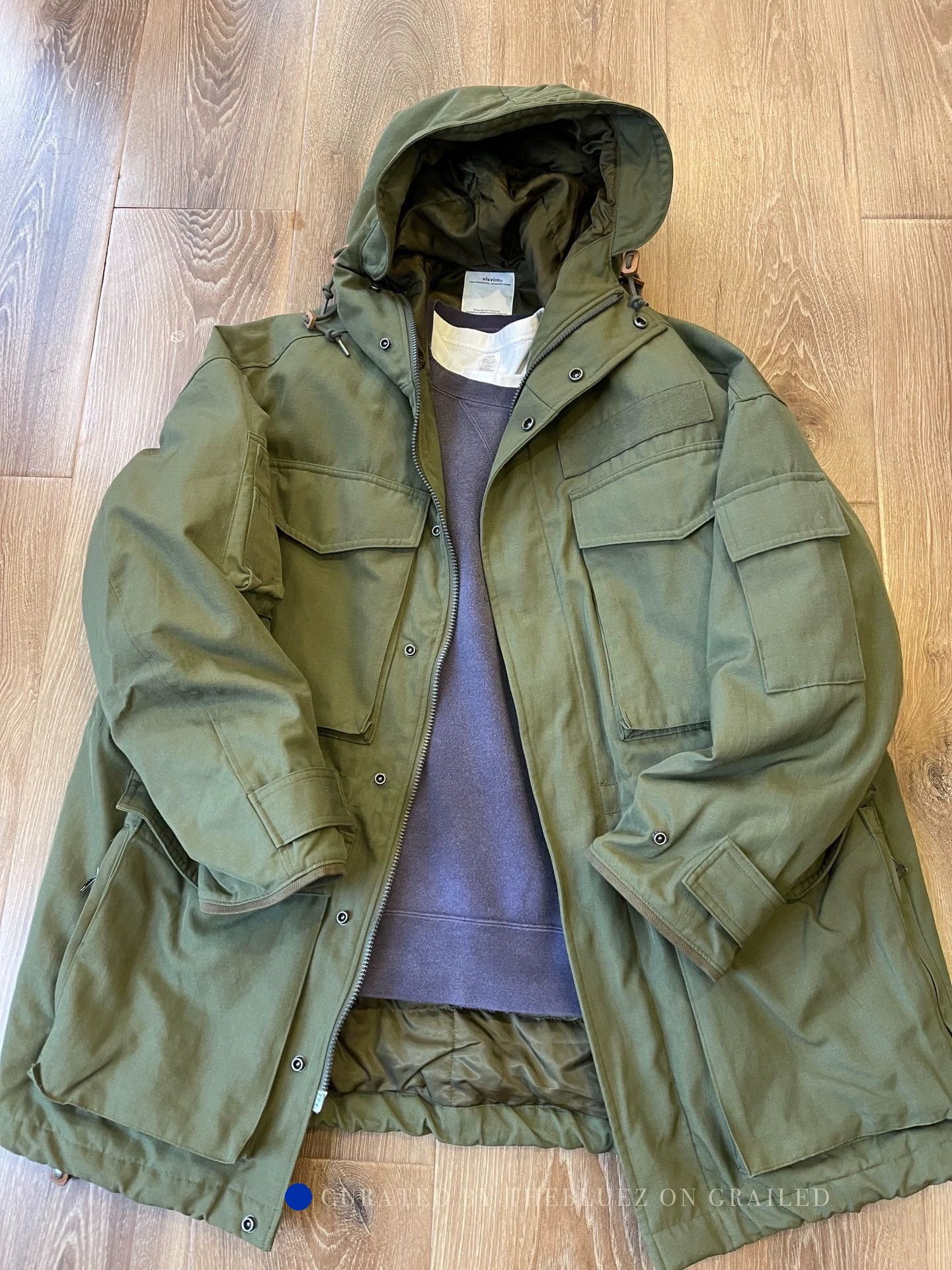 Visvim Krupa Field Jacket in Military Green Size US S / EU 44-46 / 1 - 1 Thumbnail