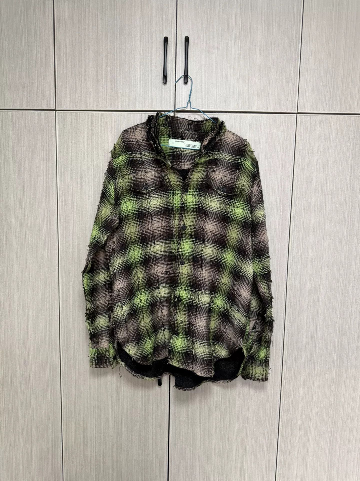 Off-White Off-White Distressed White Shirt m Men Size US M / EU 48-50 / 2 - 1 Thumbnail