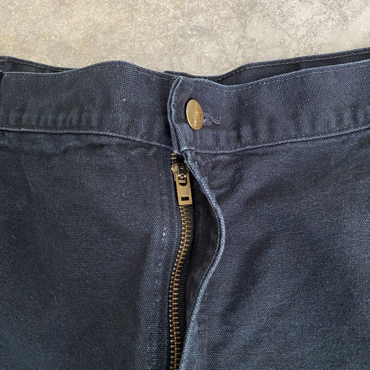 Carhartt Vintage Carhartt Double Knee Black Carpenter Work Pants Size US 41 - 12 Thumbnail