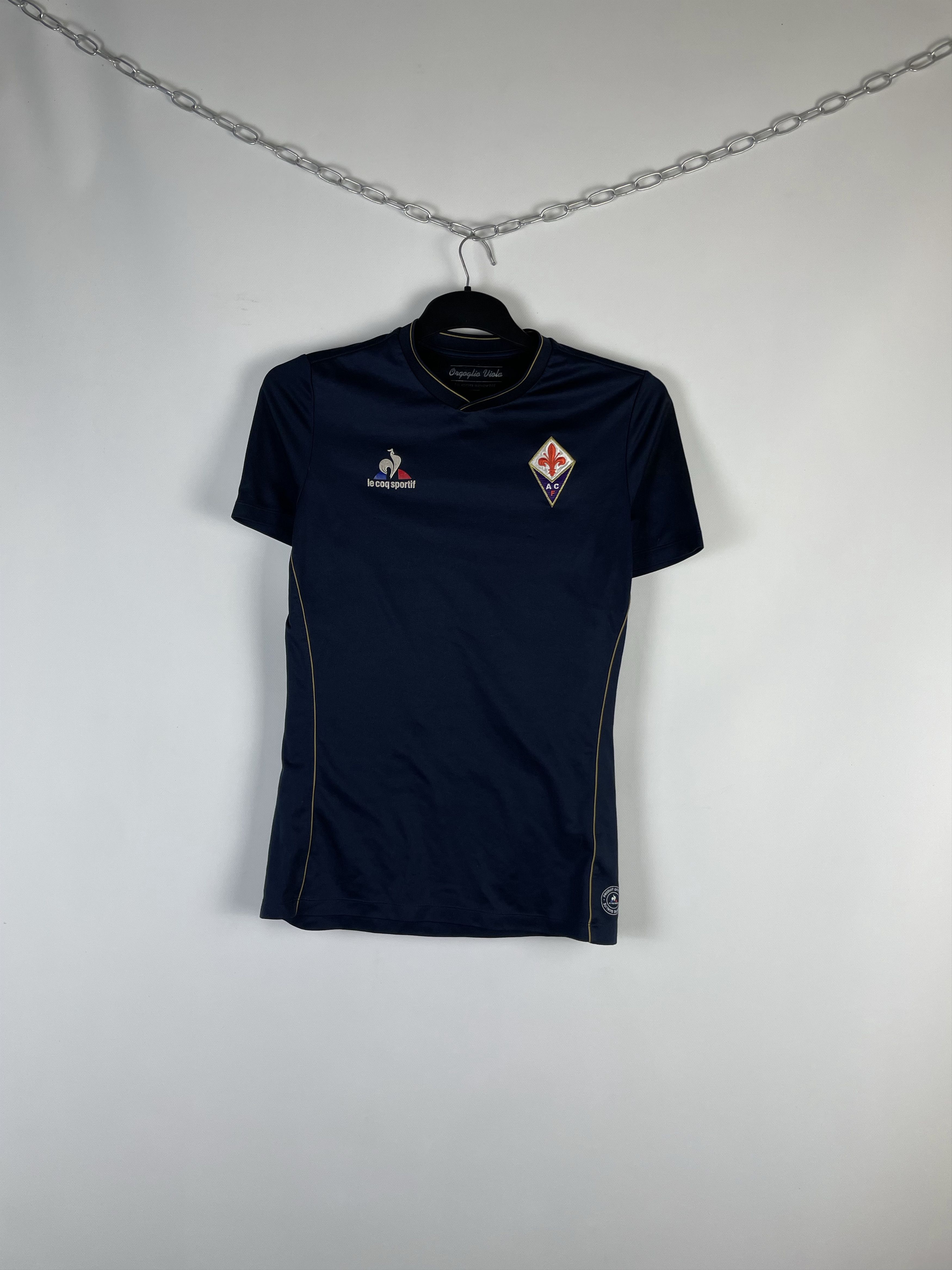Le Coq Sportif Fiorentina Home Italy Football Soccer Jersey Size US S / EU 44-46 / 1 - 2 Thumbnail