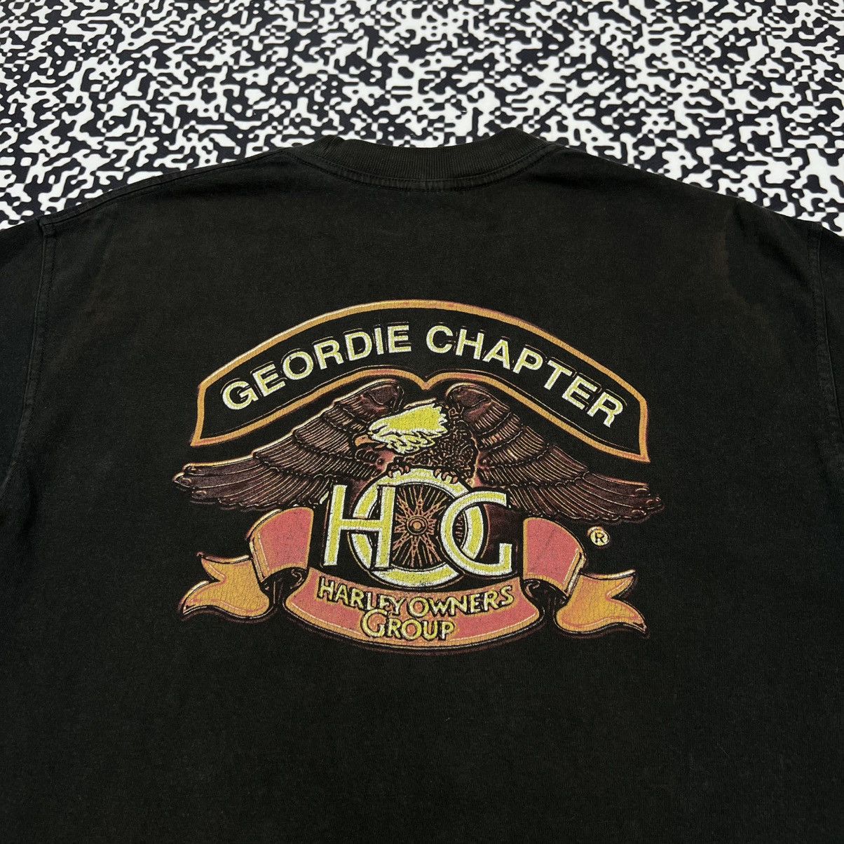 Harley Davidson Vintage 2006 Harley Owners Group Davidson Faded T-shirt Size US L / EU 52-54 / 3 - 13 Thumbnail