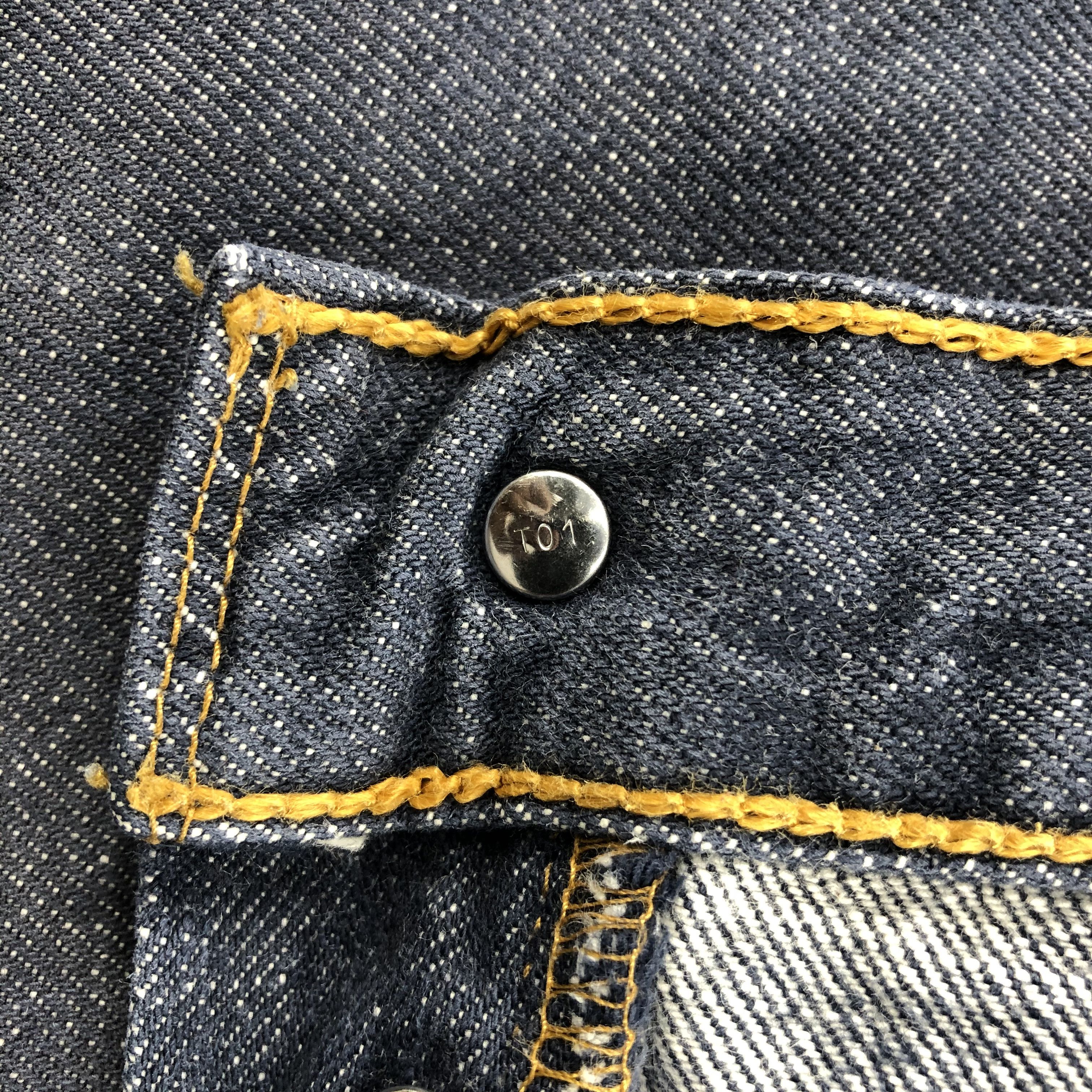 Levi's × Vintage Vintage 90s Distress Levis 501 Jeans-JM1552 Size US 32 / EU 48 - 10 Thumbnail