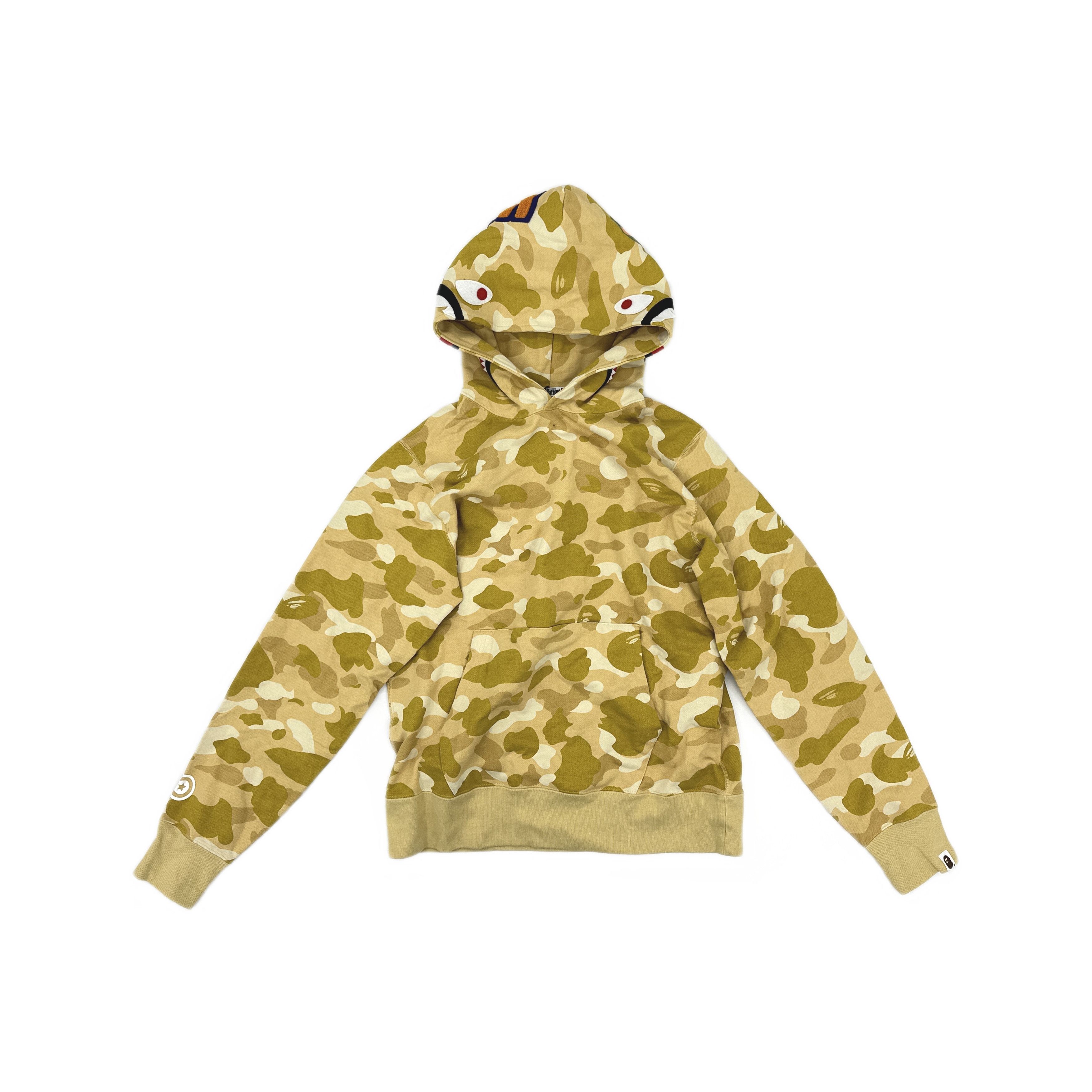 Bape A Bathing Ape Camo Tiger Shark Hoodie Size L Size US L / EU 52-54 / 3 - 1 Thumbnail
