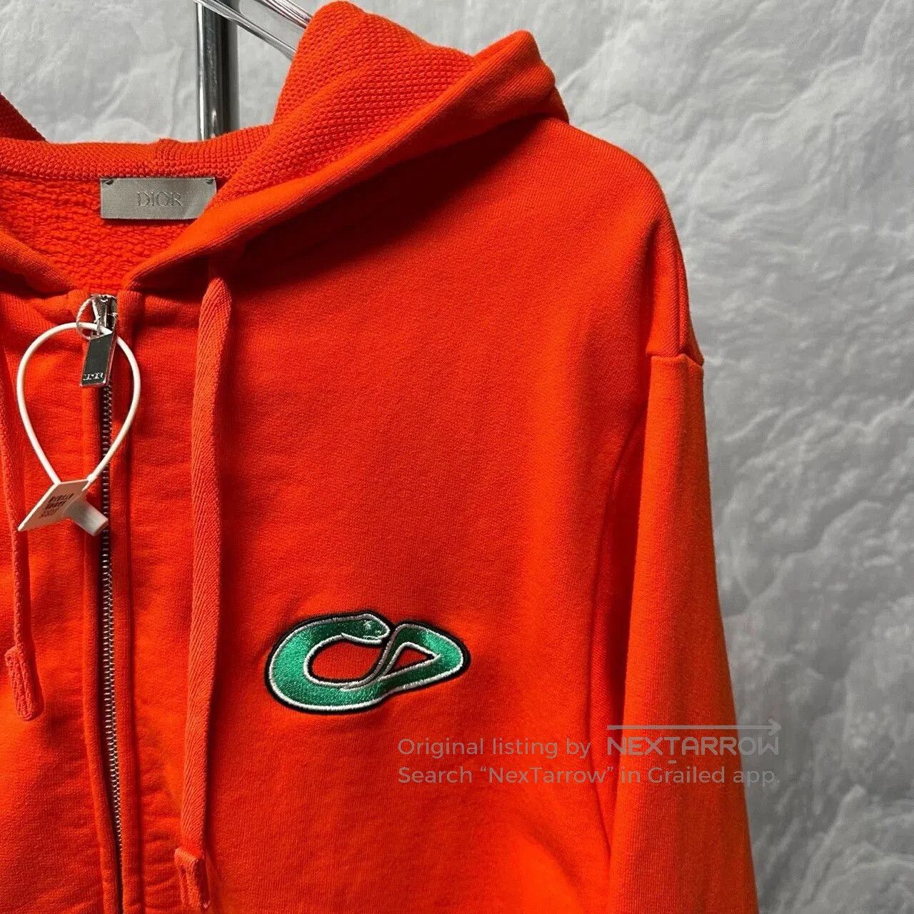 Dior dior uniform ss25 embroidered hooded jacket. Size S / US 4 / IT 40 - 3 Thumbnail