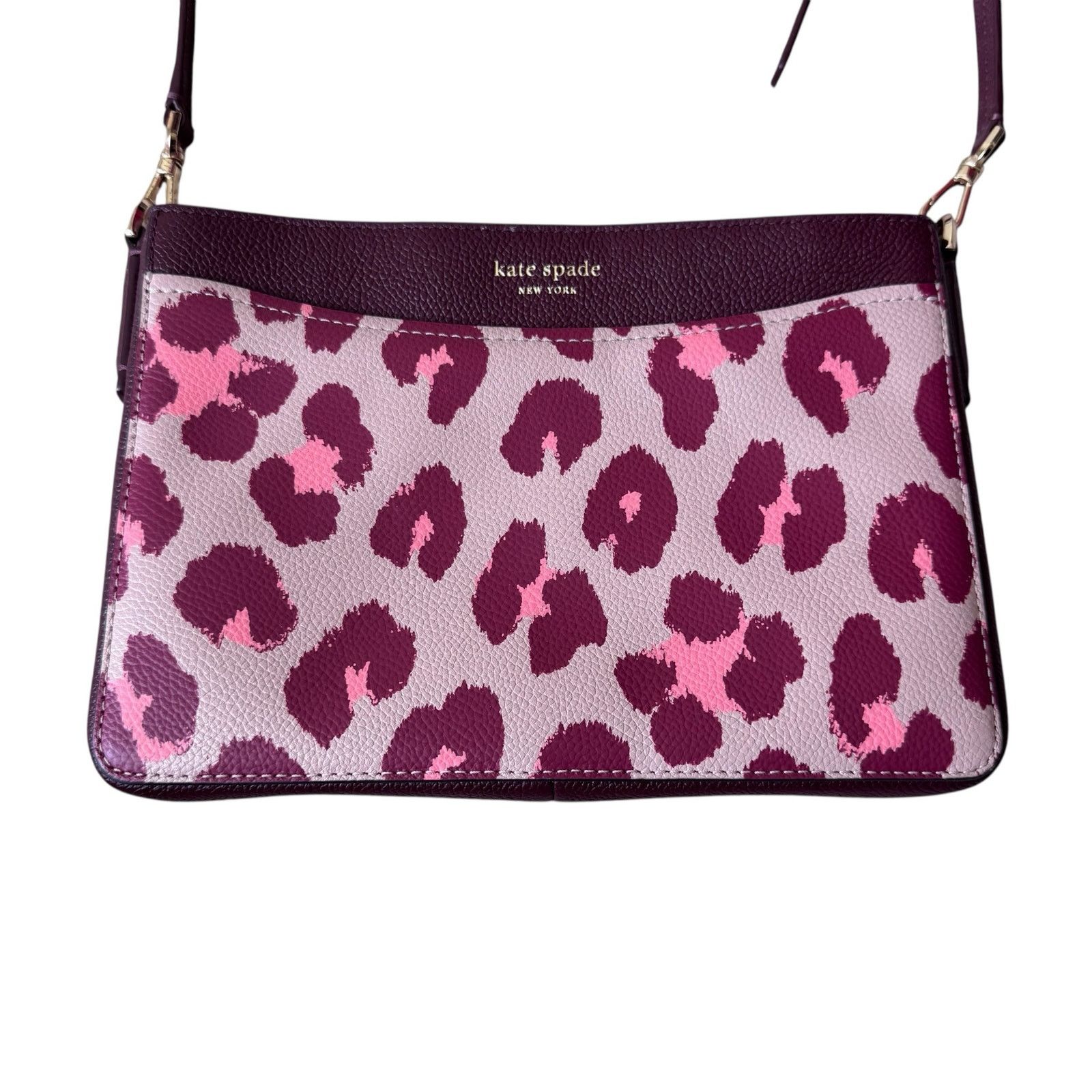 Kate Spade Kate Spade margaux leopard medium convertible crossbody bag Size ONE SIZE - 4 Thumbnail