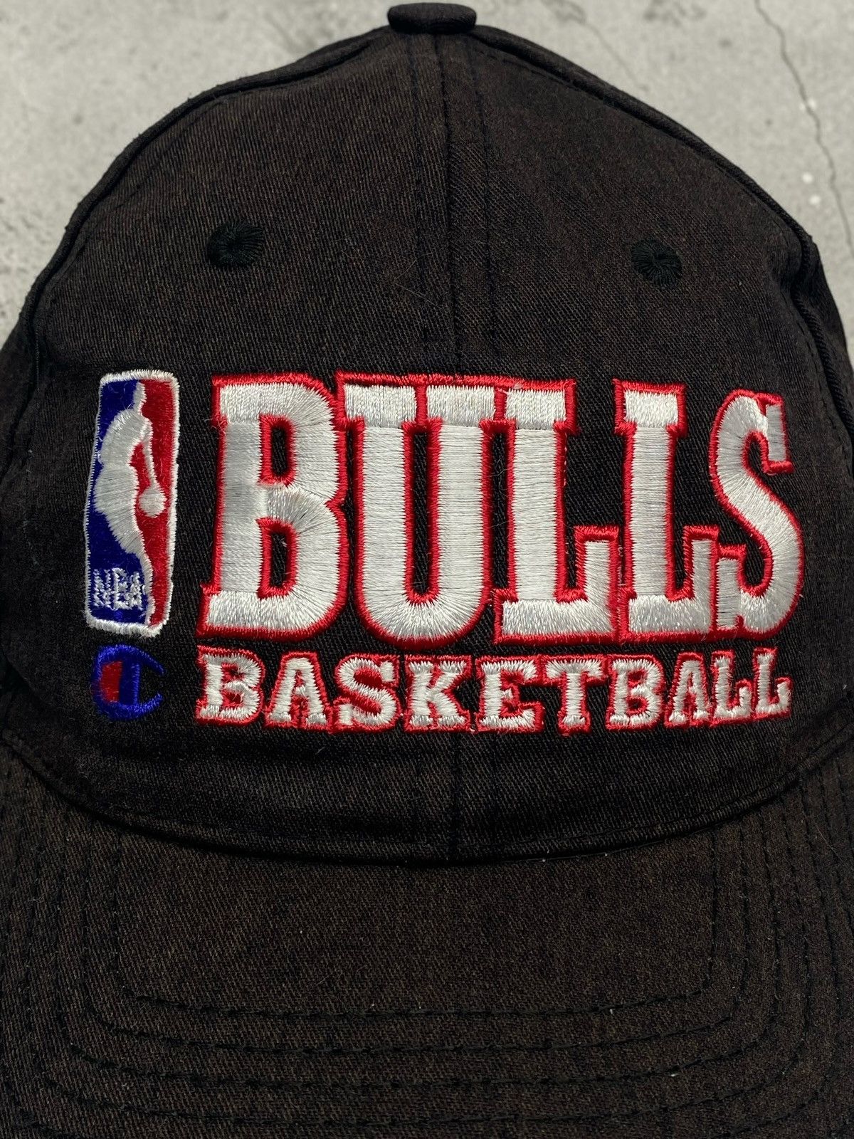 Champion 1994 Chicago Bulls Champion Vintage NBA Cap Supreme Style Size ONE SIZE - 5 Thumbnail