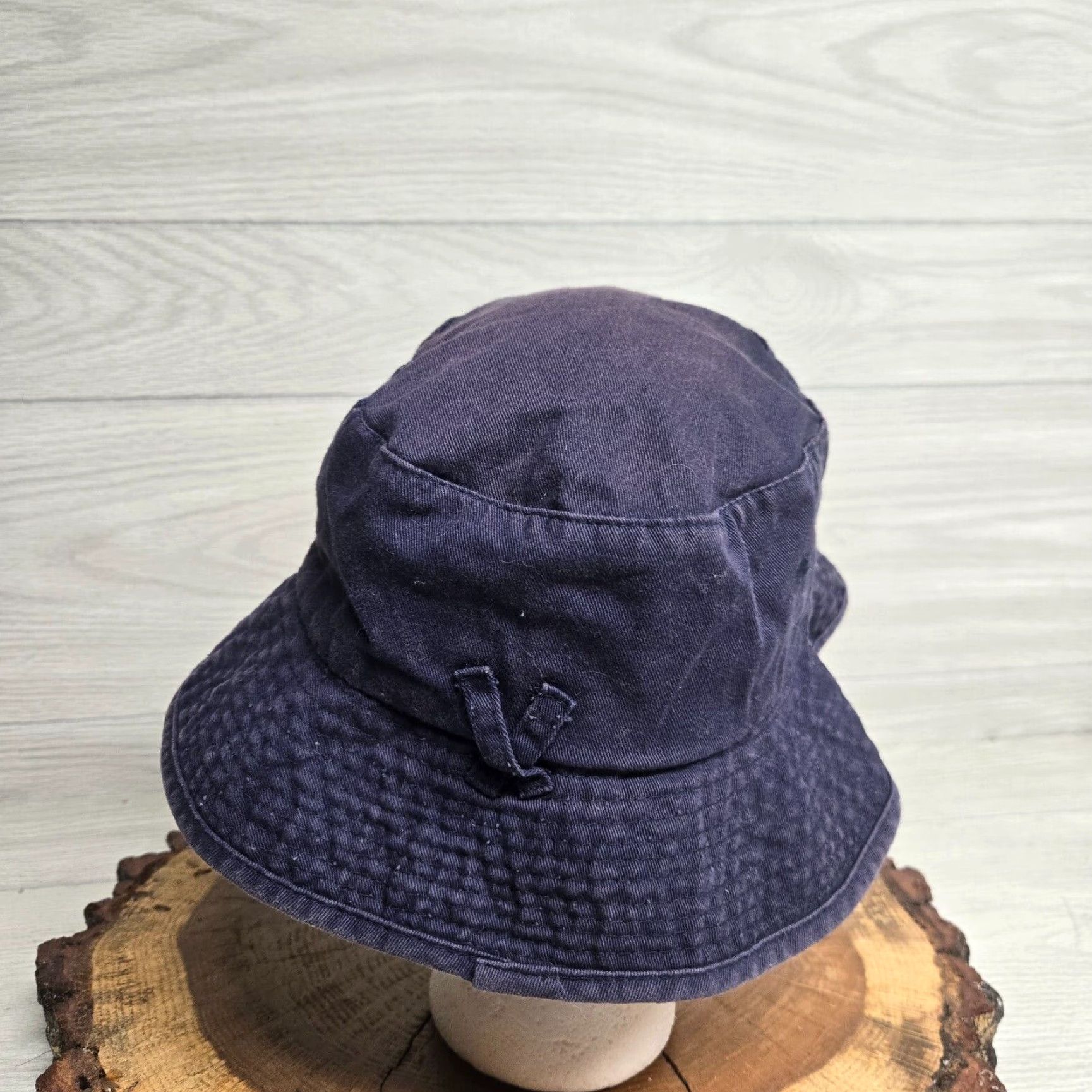 Vintage VINTAGE Panama Hat Bucket Boonie Ocean Sun Cap Blue Travel Men One Size Size ONE SIZE - 3 Thumbnail