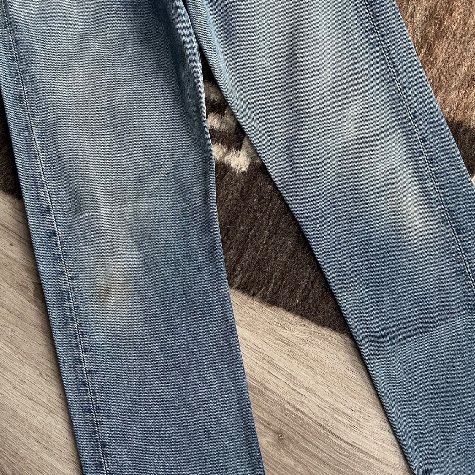 Levi's Levi's 501 Vintage Light Blue Denim Jeans 9830AC Size US 33 - 9 Thumbnail