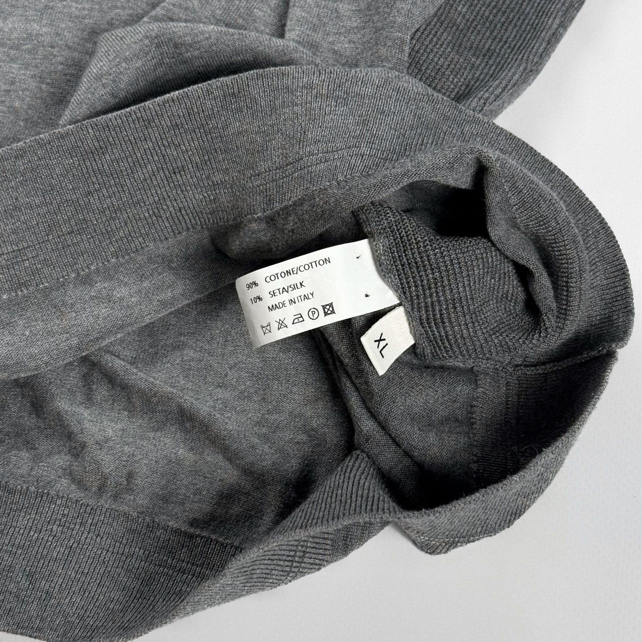 Kiton Kiton T-Shirt Grey Size US L / EU 52-54 / 3 - 6 Thumbnail