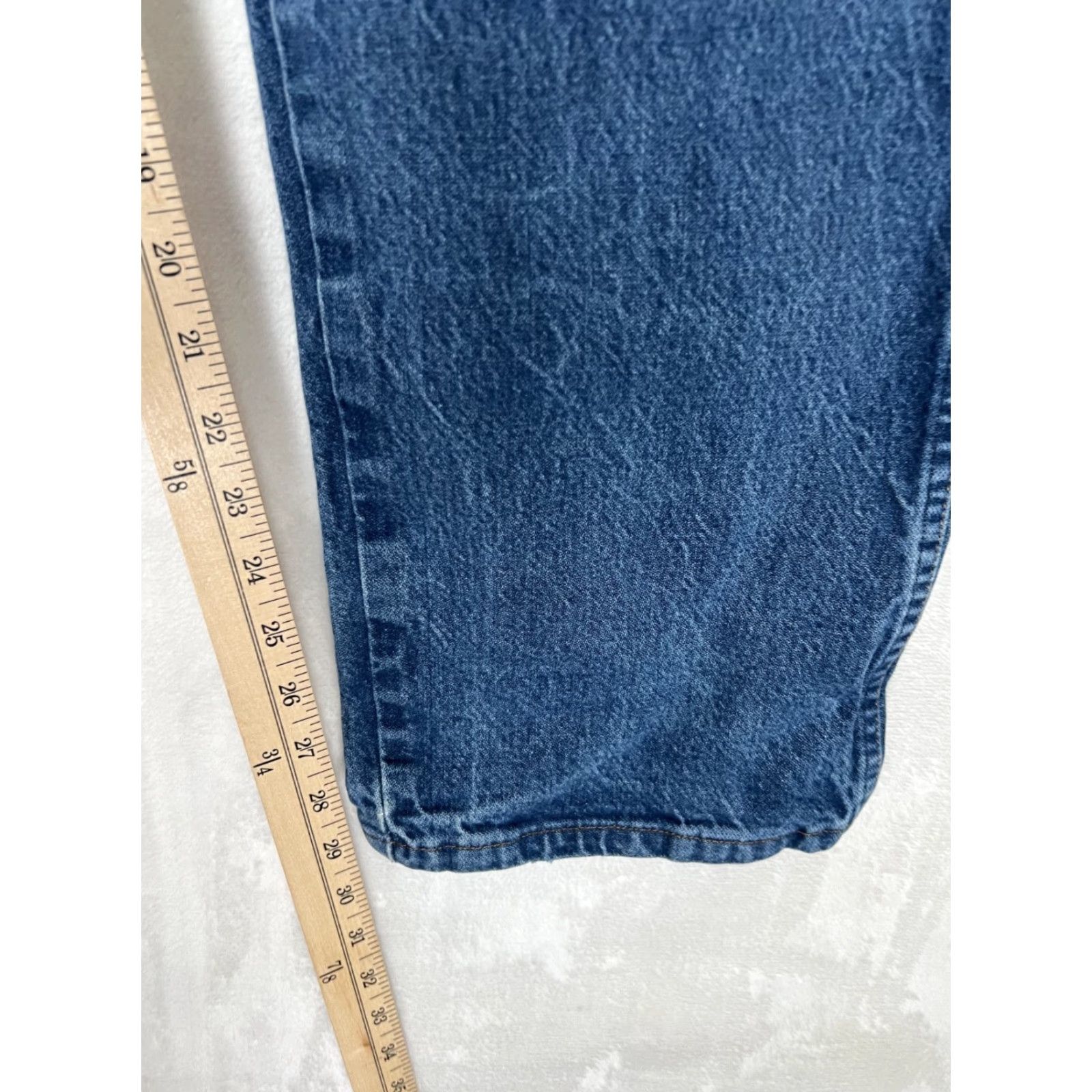 Wrangler VINTAGE Wrangler MWZ Regular Fit Cowboy Blue Denim Jeans 44x30 Size US 44 / EU 60 - 3 Thumbnail
