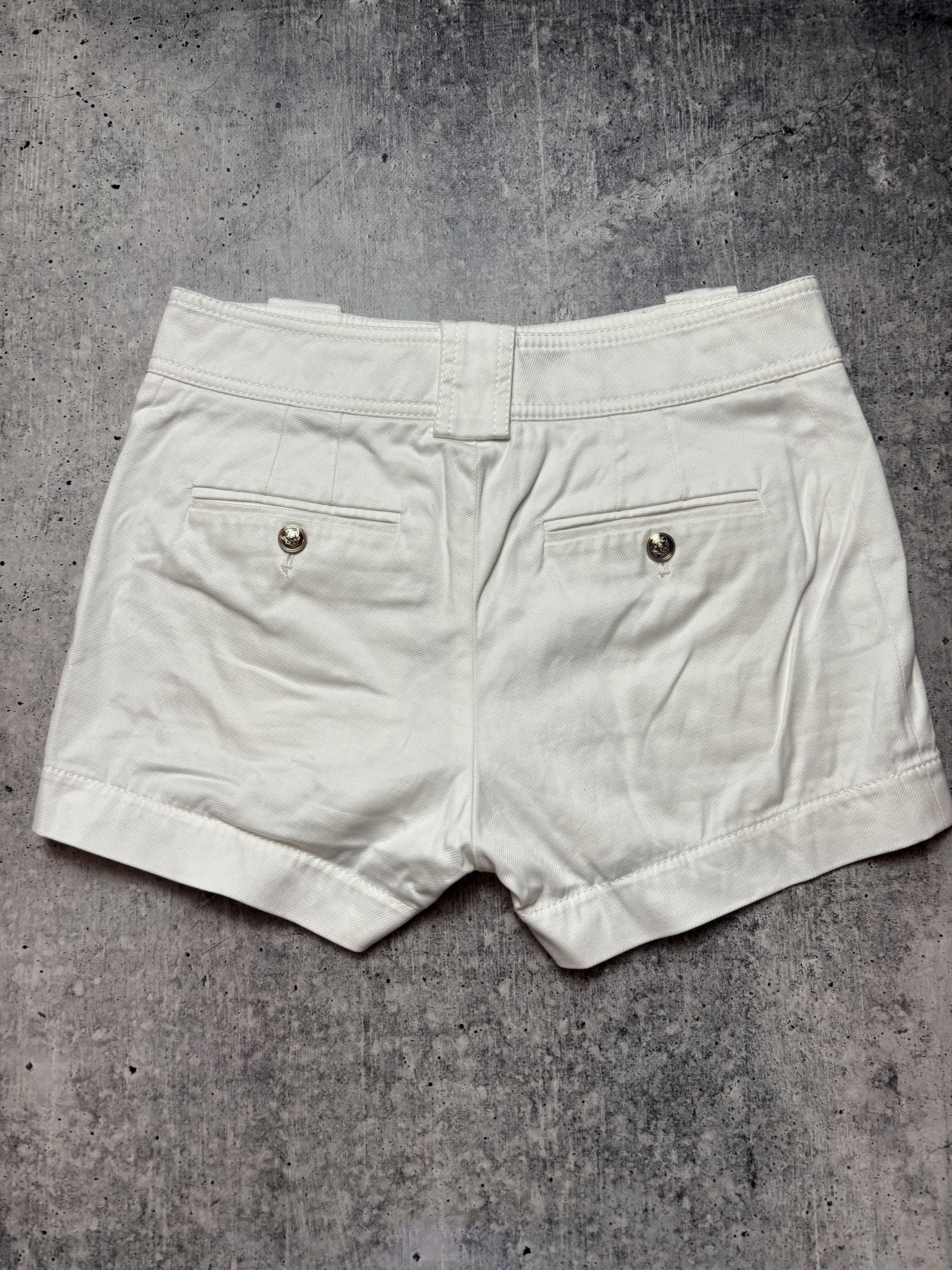 Gucci Gucci Shorts Cotton White Front Pockets Size 26" / US 2 / IT 38 - 5 Thumbnail