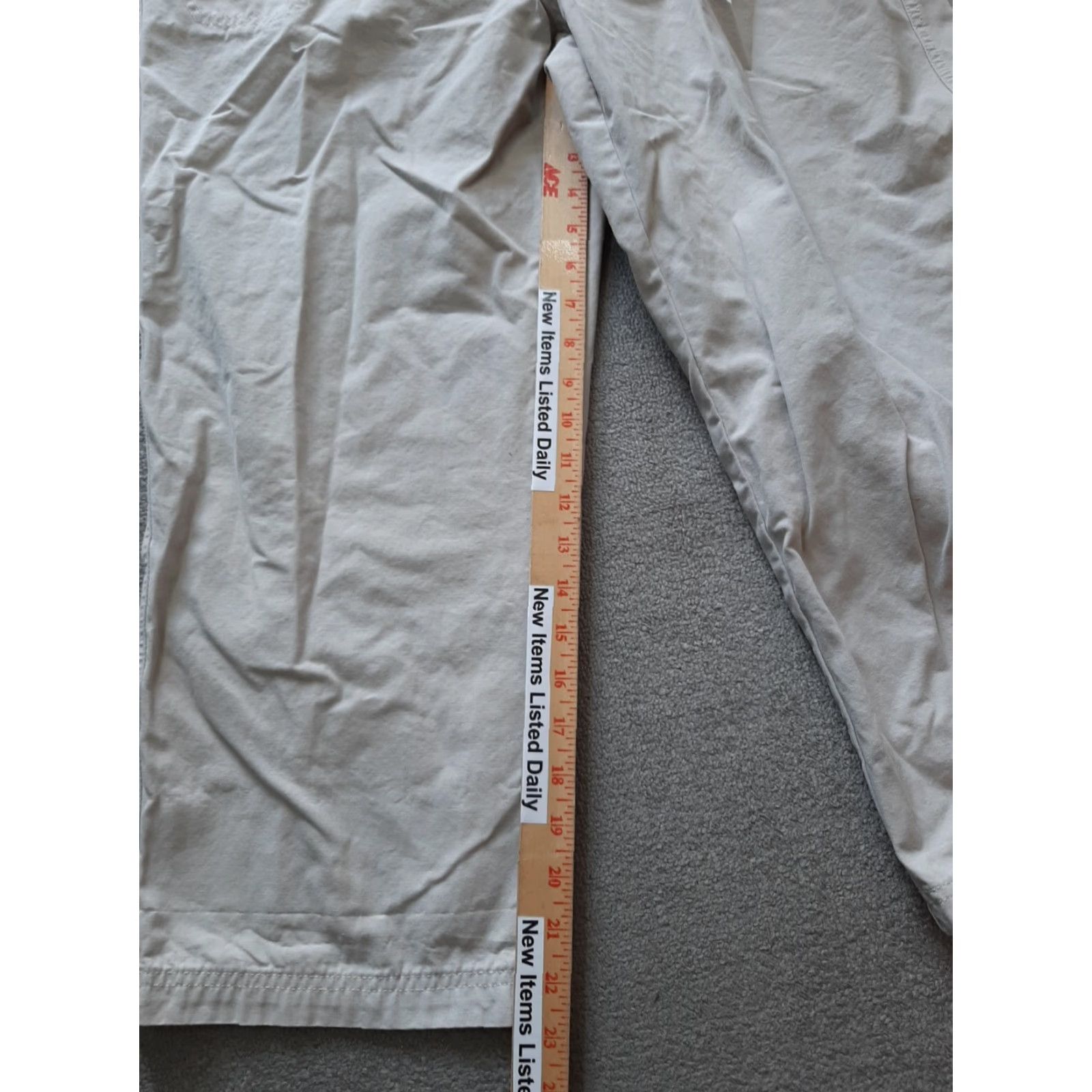 Vintage Columbia Pants Womens Size 14 White Carpenter Pants Women Size 36" / US 14 / IT 50 - 2 Thumbnail