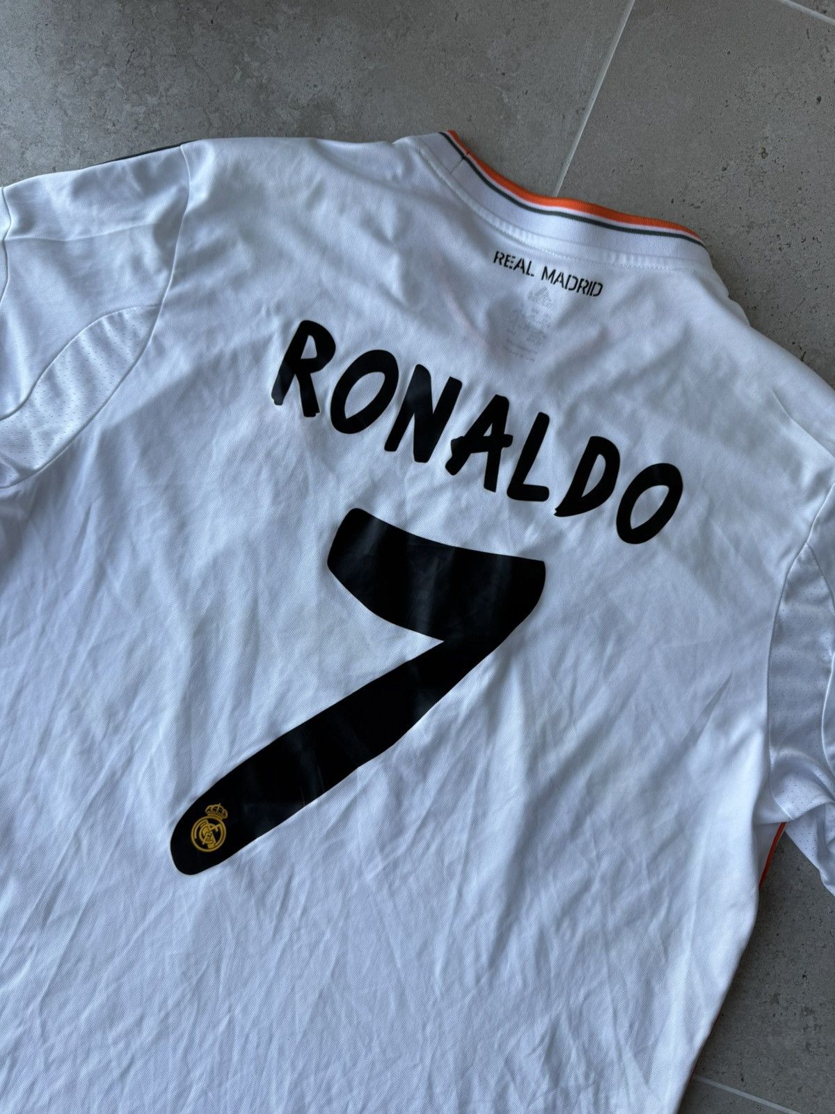Vintage Real Madrid adidas Ronaldo soccer jersey Size US XL / EU 56 / 4 - 5 Thumbnail