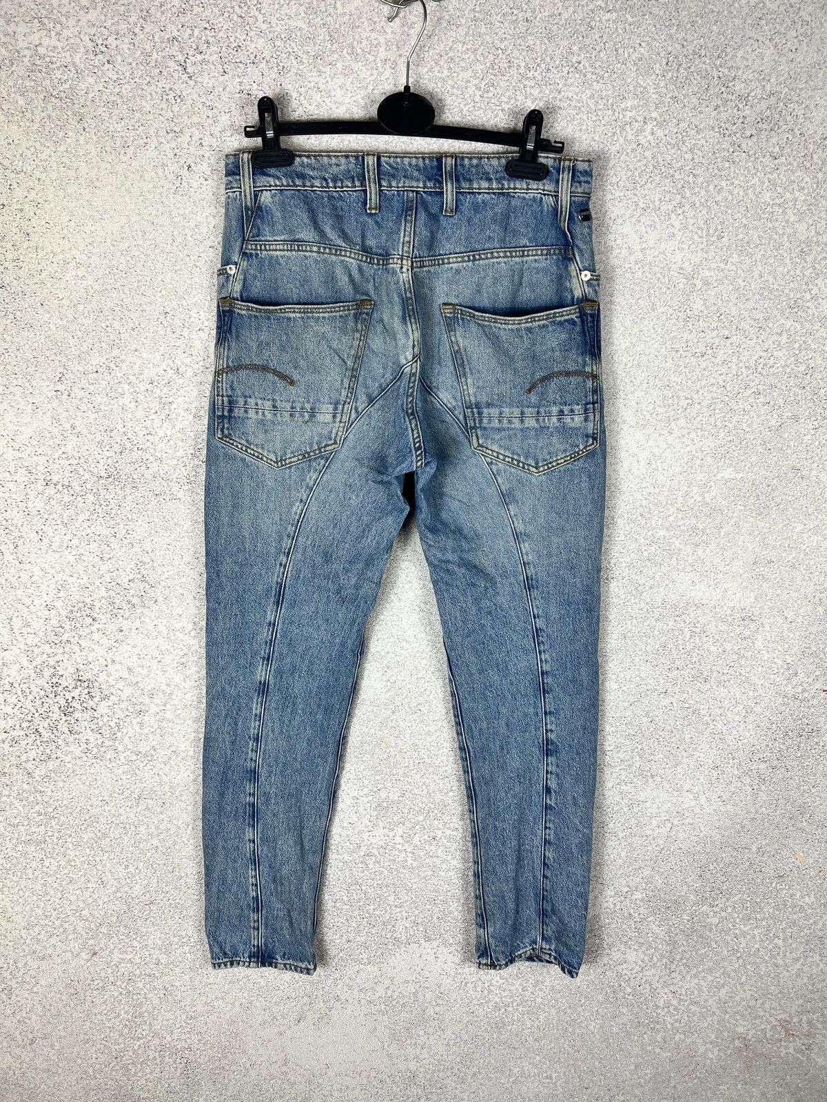 G-Star Men's G-Star Raw Lanc Straight 3D Tapered Jeans Blue Denim Size US 32 / EU 48 - 1 Thumbnail