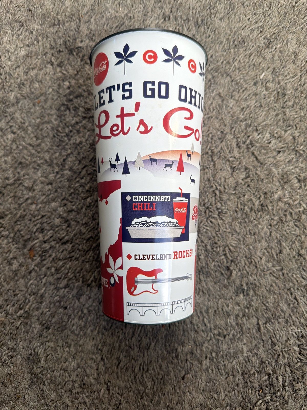 Coca Cola 2023 Cinemark Coca-Cola Ohio Collector’s Series 44 oz. Cup Size ONE SIZE - 1 Thumbnail