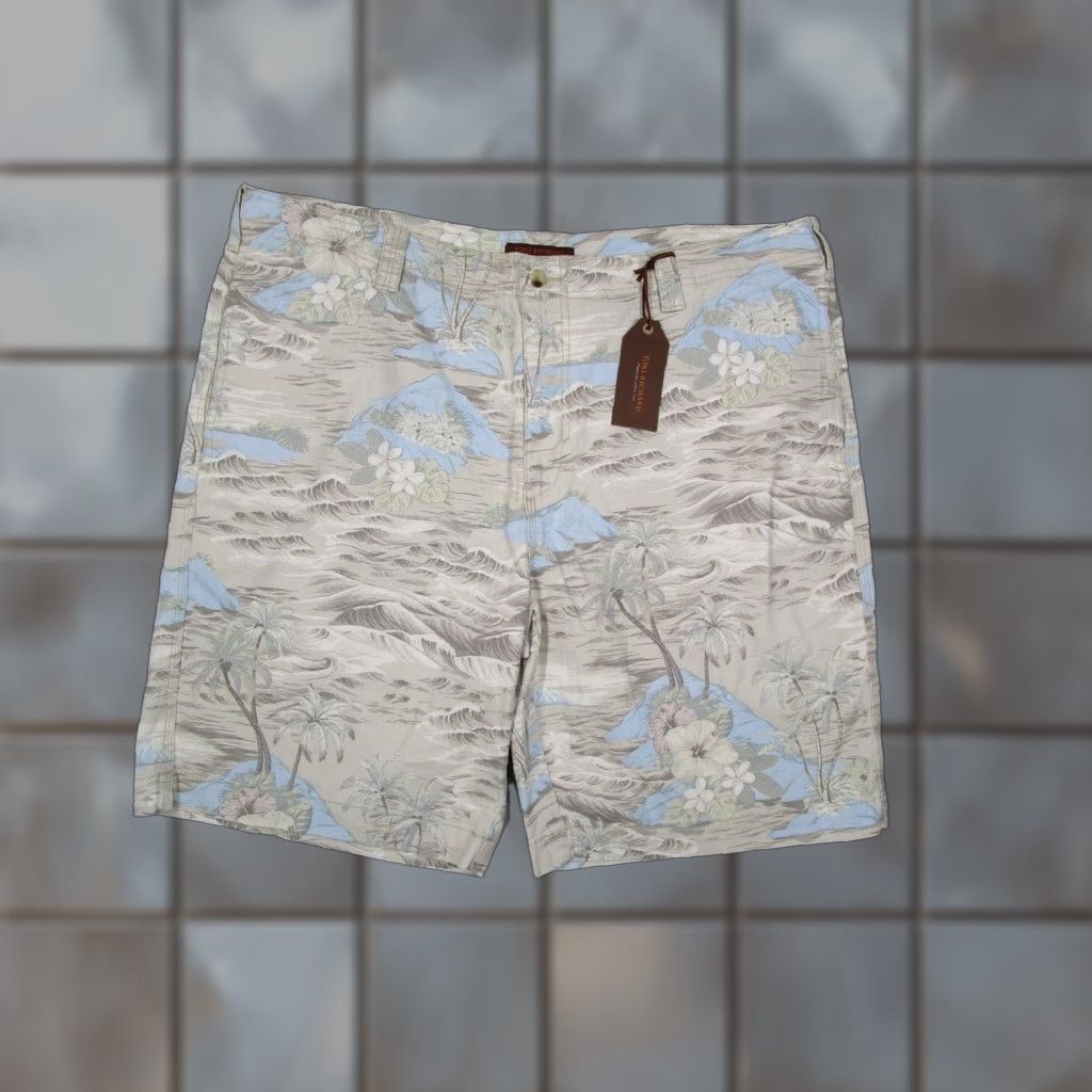Tori Richard Tori Richard Shorts Mens 42 Gray Ape Escape 10" Casual Walk Golf Travel Resort Size US 42 / EU 58 - 1 Thumbnail