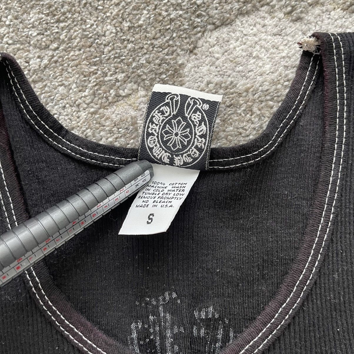 Chrome Hearts × Vintage Chrome Hearts x Kyosuke Himuro Vintage Tank Top Size S / US 4 / IT 40 - 4 Thumbnail