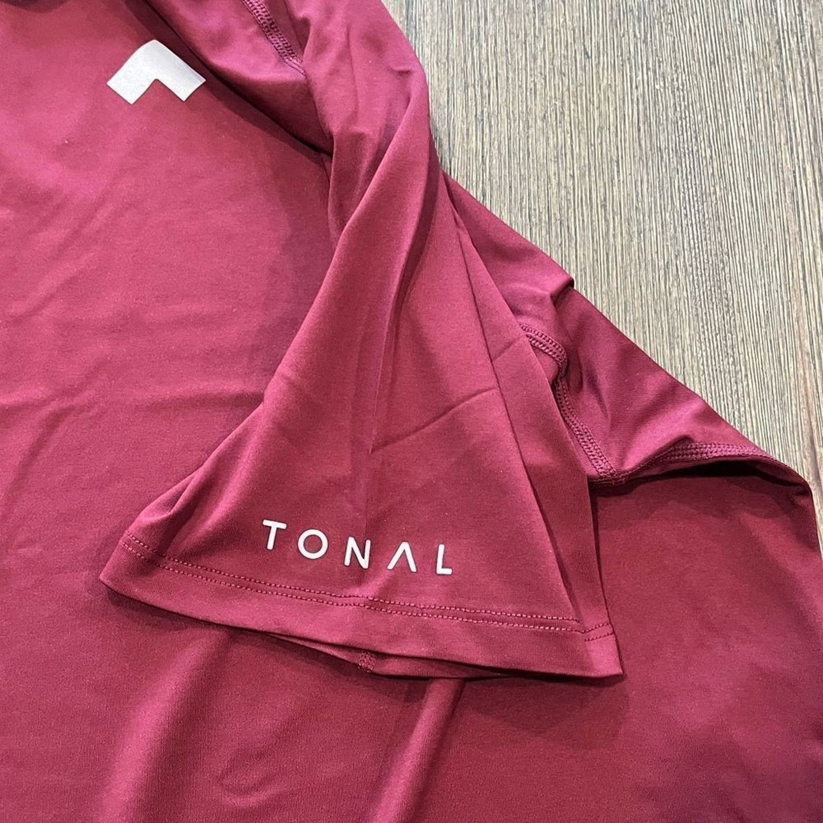 Vintage NWOT Tonal Mens Maroon Short Sleeve Workout Shirt Size 2X Size US XXL / EU 58 / 5 - 5 Thumbnail