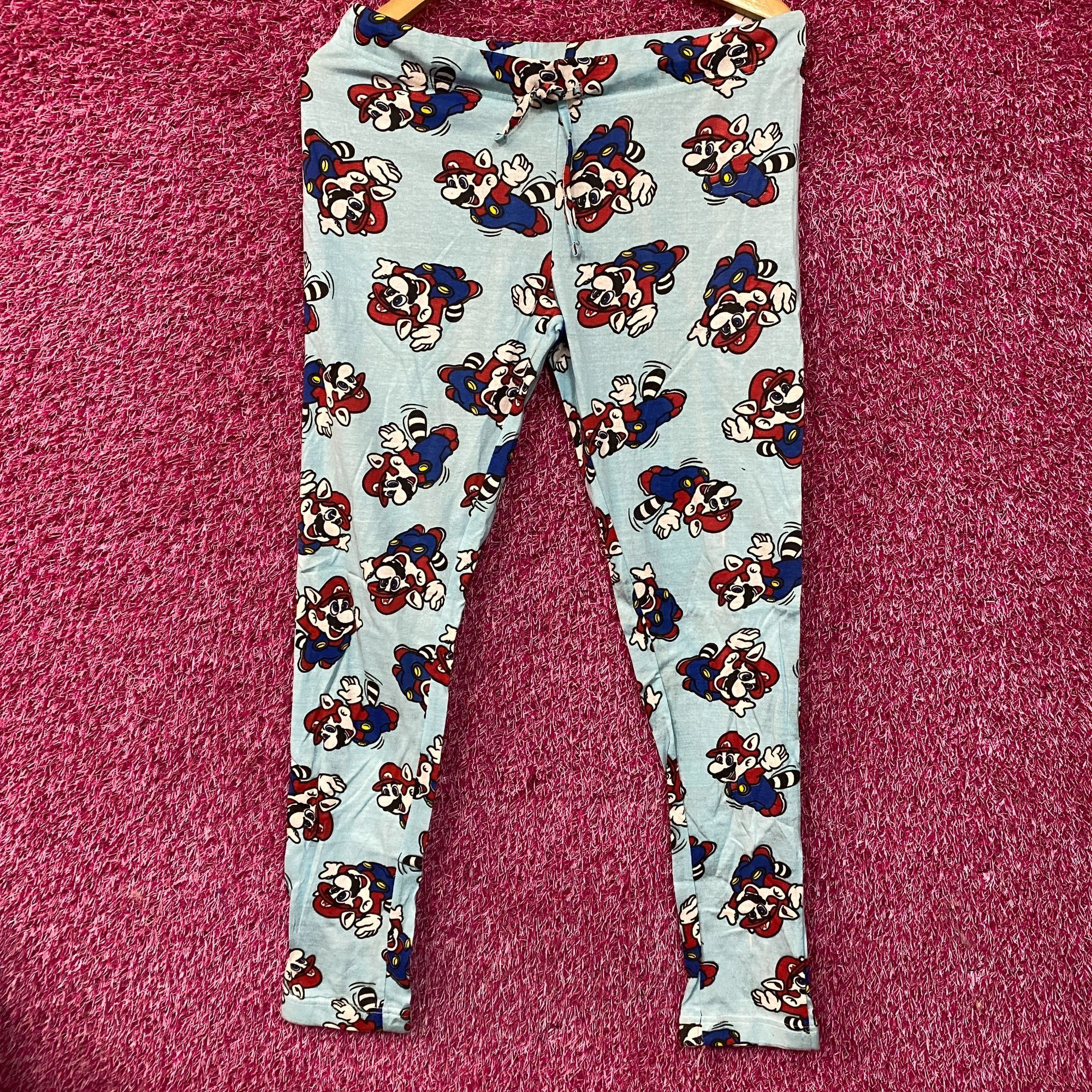 Nintendo Nintendo Super Mario Bros. 3 Tanooki Suit Pajama Lounge Pant Size US 34 / EU 50 - 1 Thumbnail