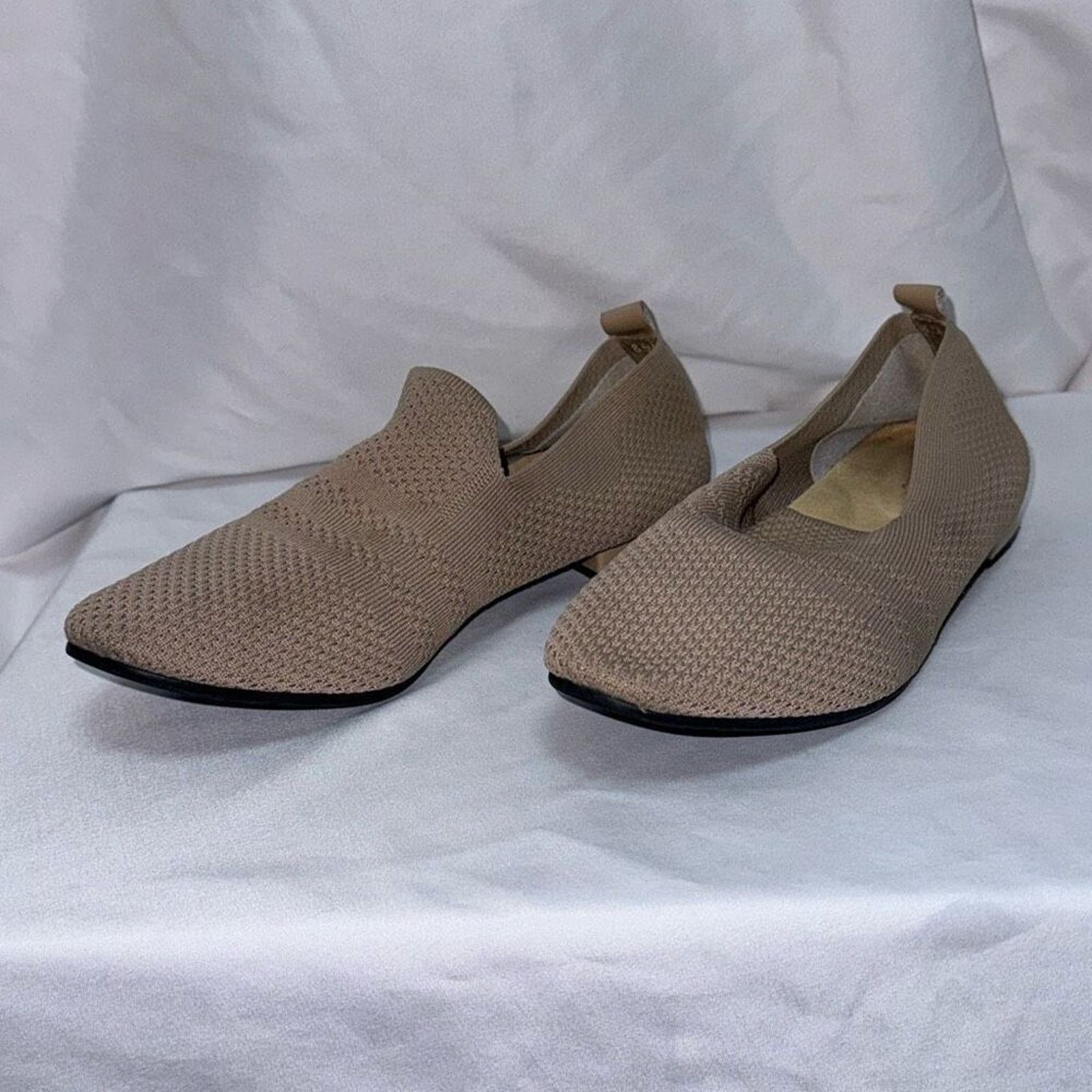 Other David Tate Neutral Knit Flats | Sz 8.5 Size US 8.5 / IT 38.5 - 2 Thumbnail