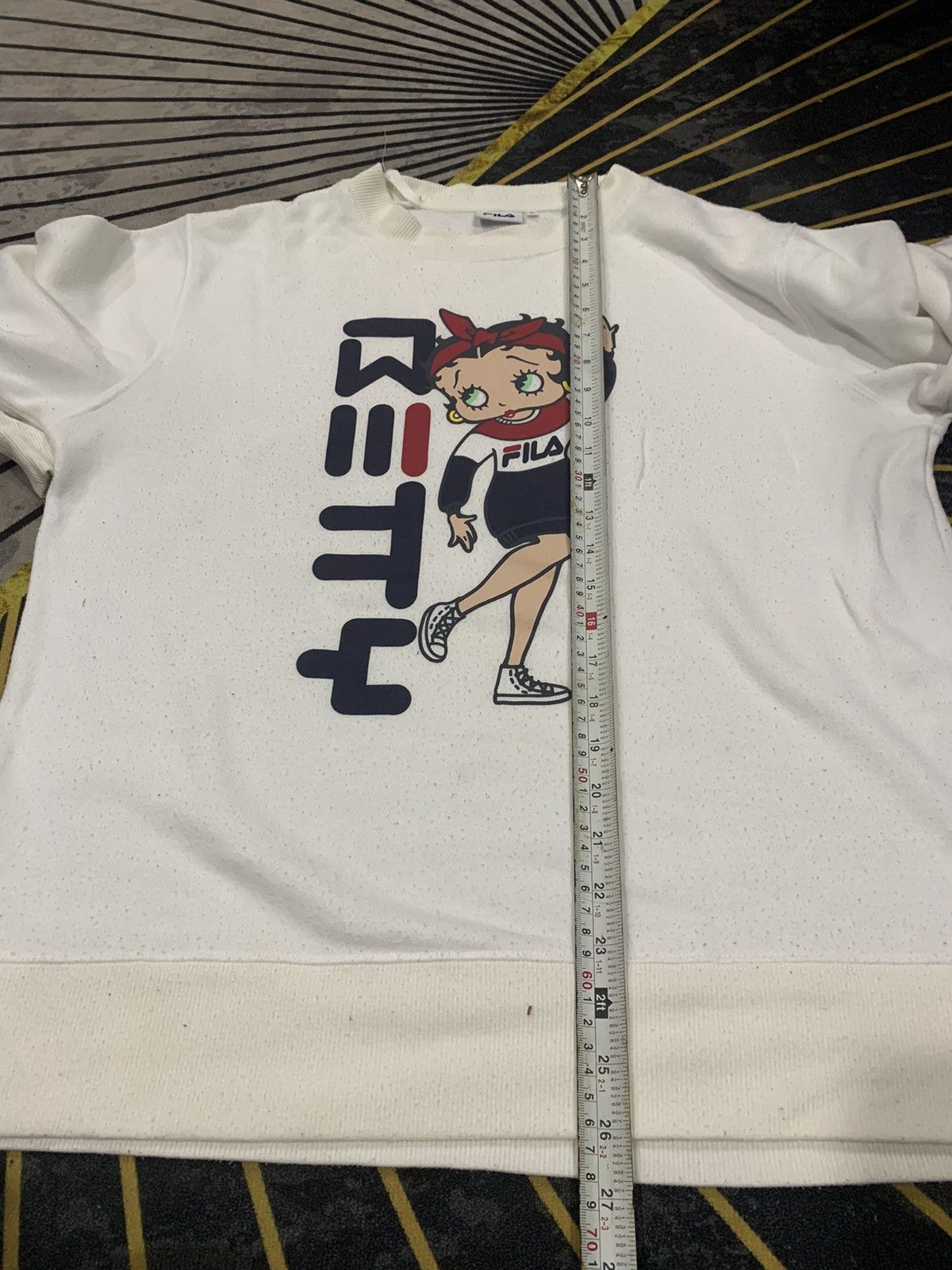 Fila RARE!! Sweatshirt Betty Boop x Fila Size US L / EU 52-54 / 3 - 6 Thumbnail
