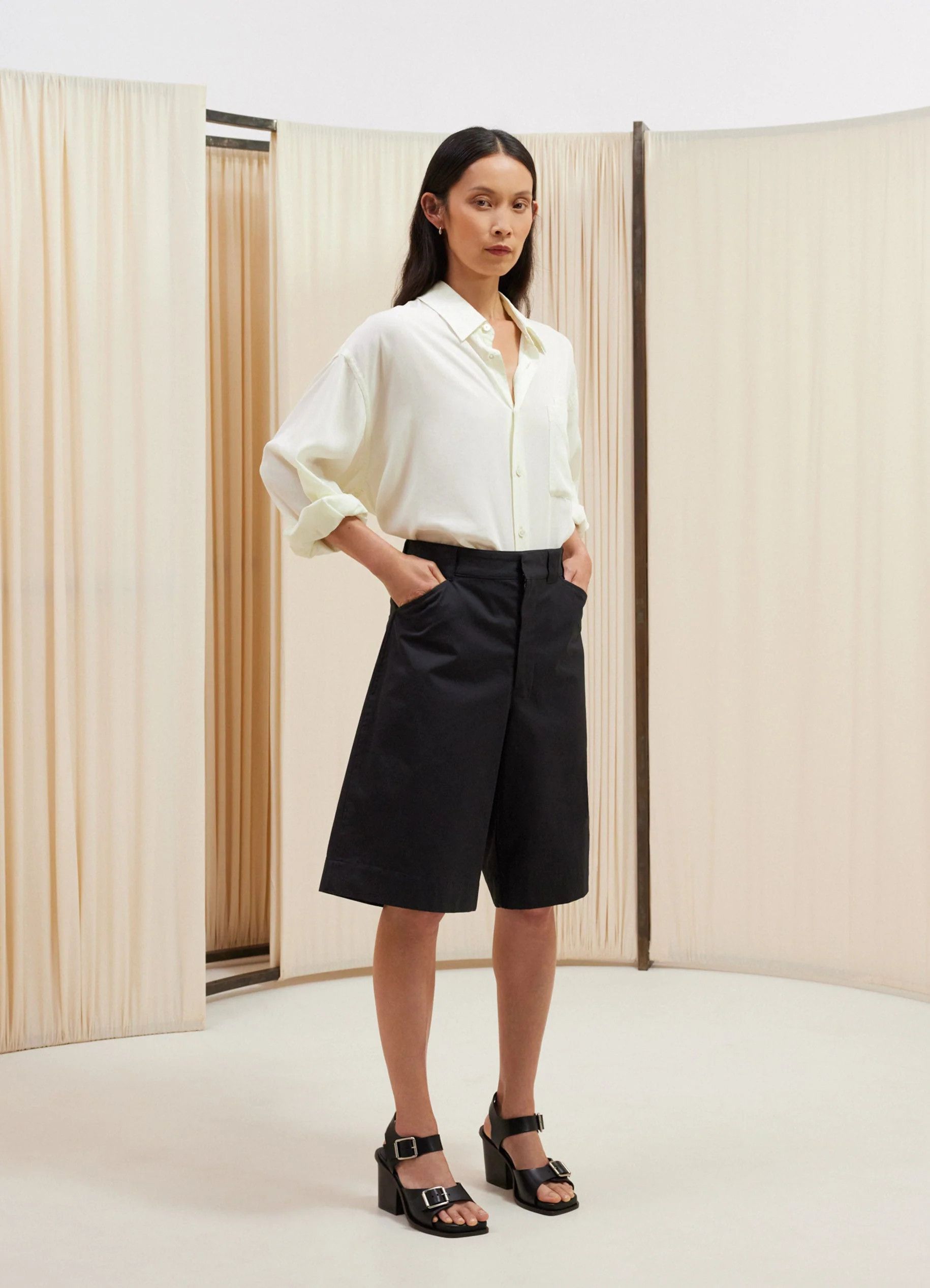 Lemaire Lemaire Tailored Cotton Shorts Size US 30 / EU 46 - 4 Thumbnail
