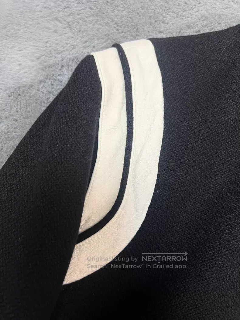 Saint Laurent Paris Saint Laurent Paris Black and White Sheep Leather Patch Wo Size US M / EU 48-50 / 2 - 5 Thumbnail