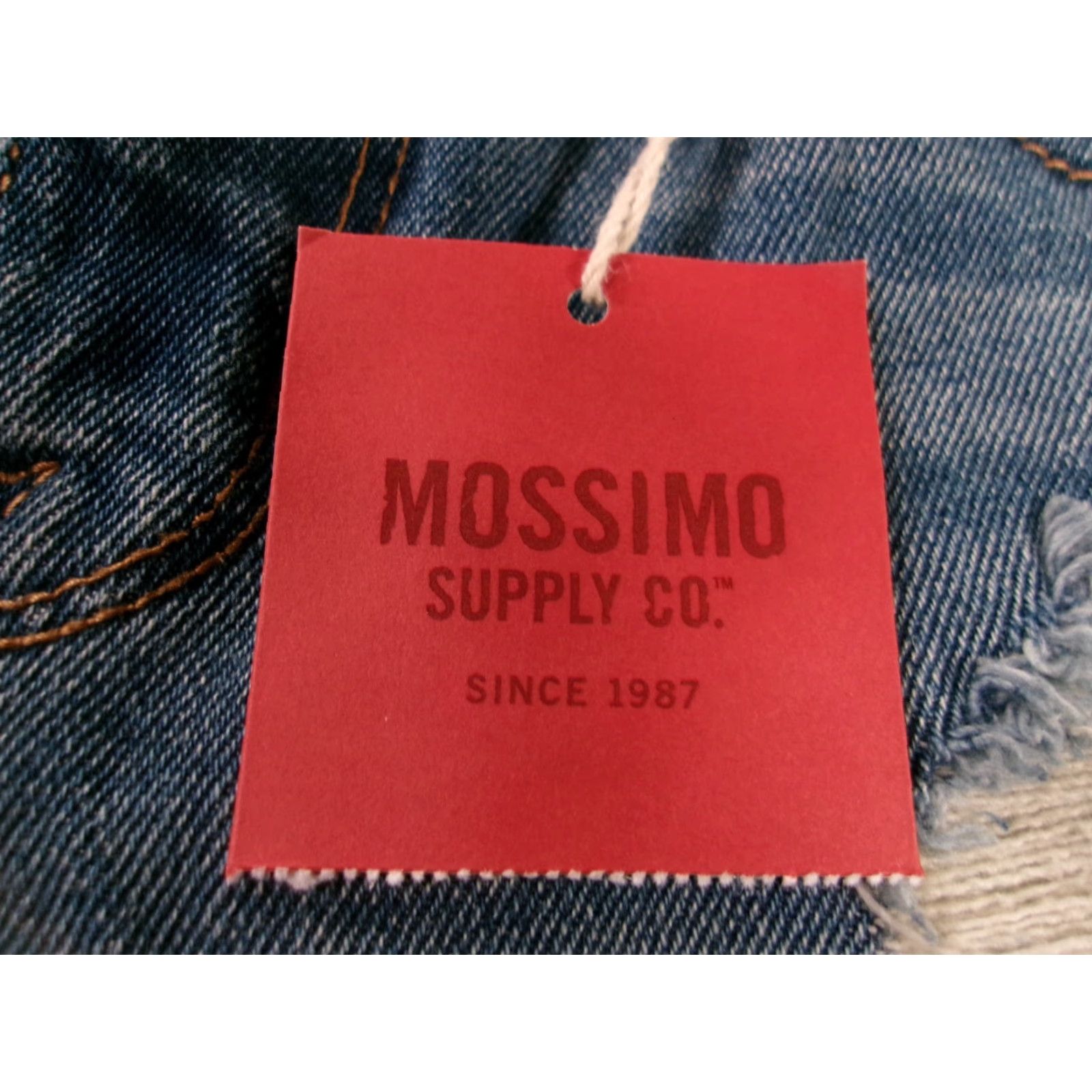 Mossimo Mossimo Cut Off Shorts Women 4 Blue Jorts Distressed Biker Daisy Duke Booty NEW Shirt Category? Size 27" / US 4 / IT 40 - 4 Thumbnail