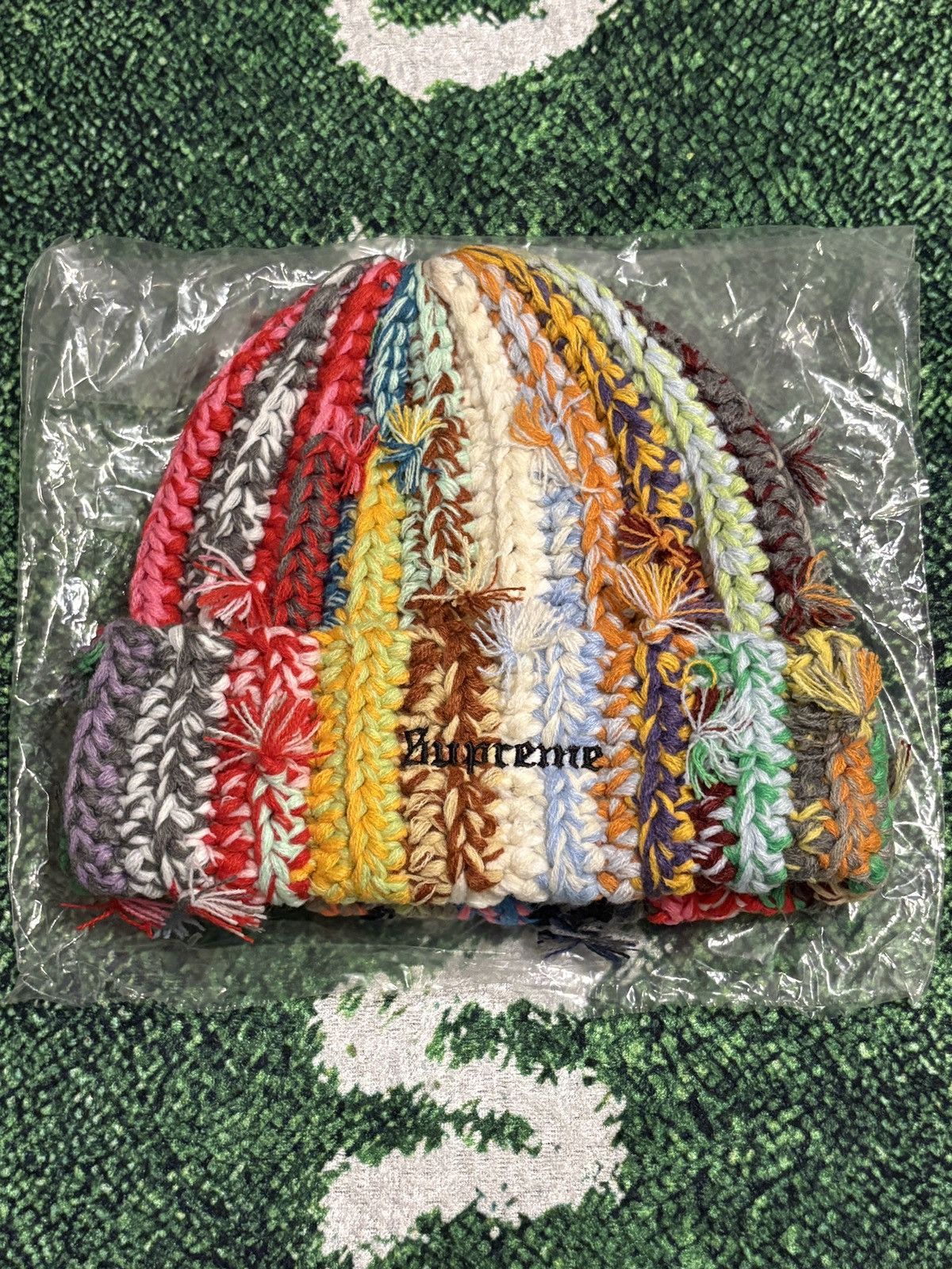 Supreme Hand Tied Beanie Multicolor Supreme Hand Tied Beanie