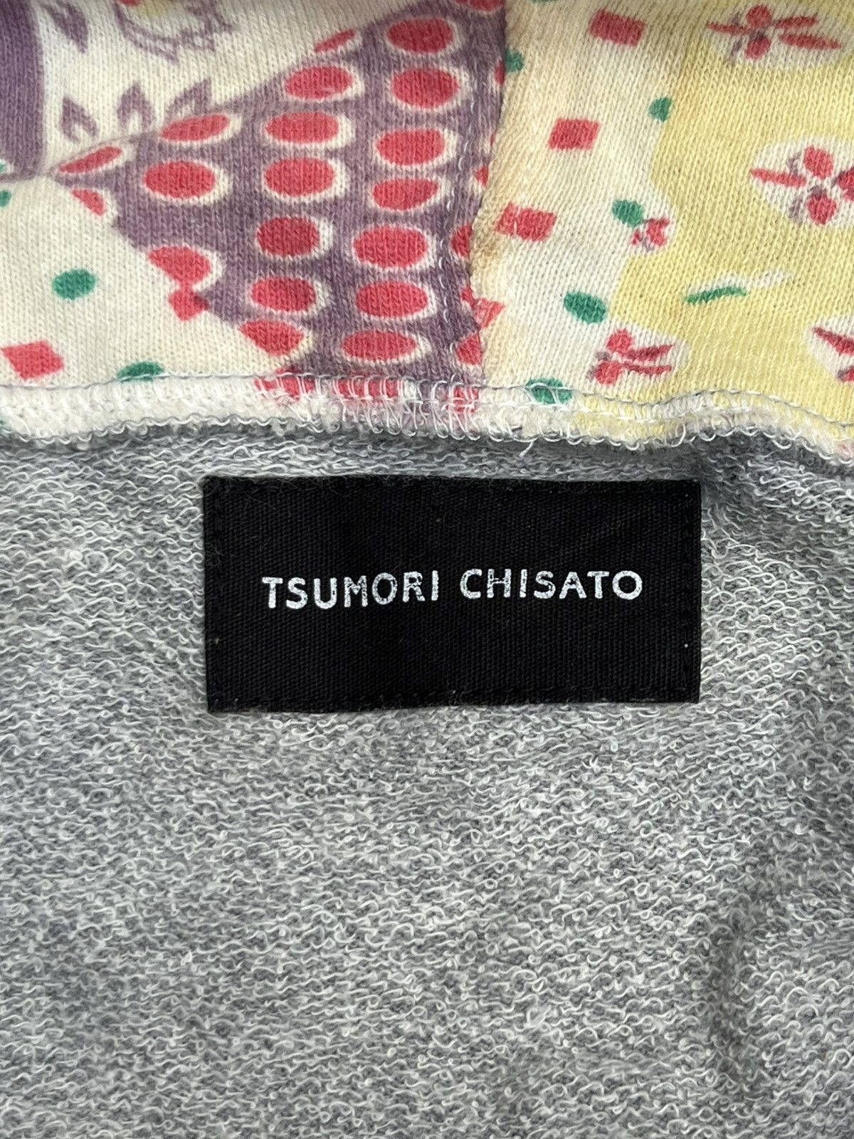 Issey Miyake Tsumori Chisato Patch Print Zip Hoodie Japan Archive Size US XL / EU 56 / 4 - 22 Thumbnail