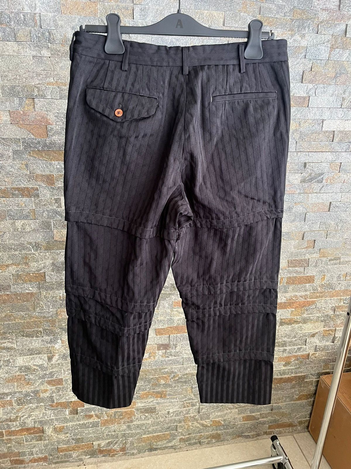Comme des Garcons CDG Homme Plus Pants in Black Size US 32 / EU 48 - 17 Thumbnail