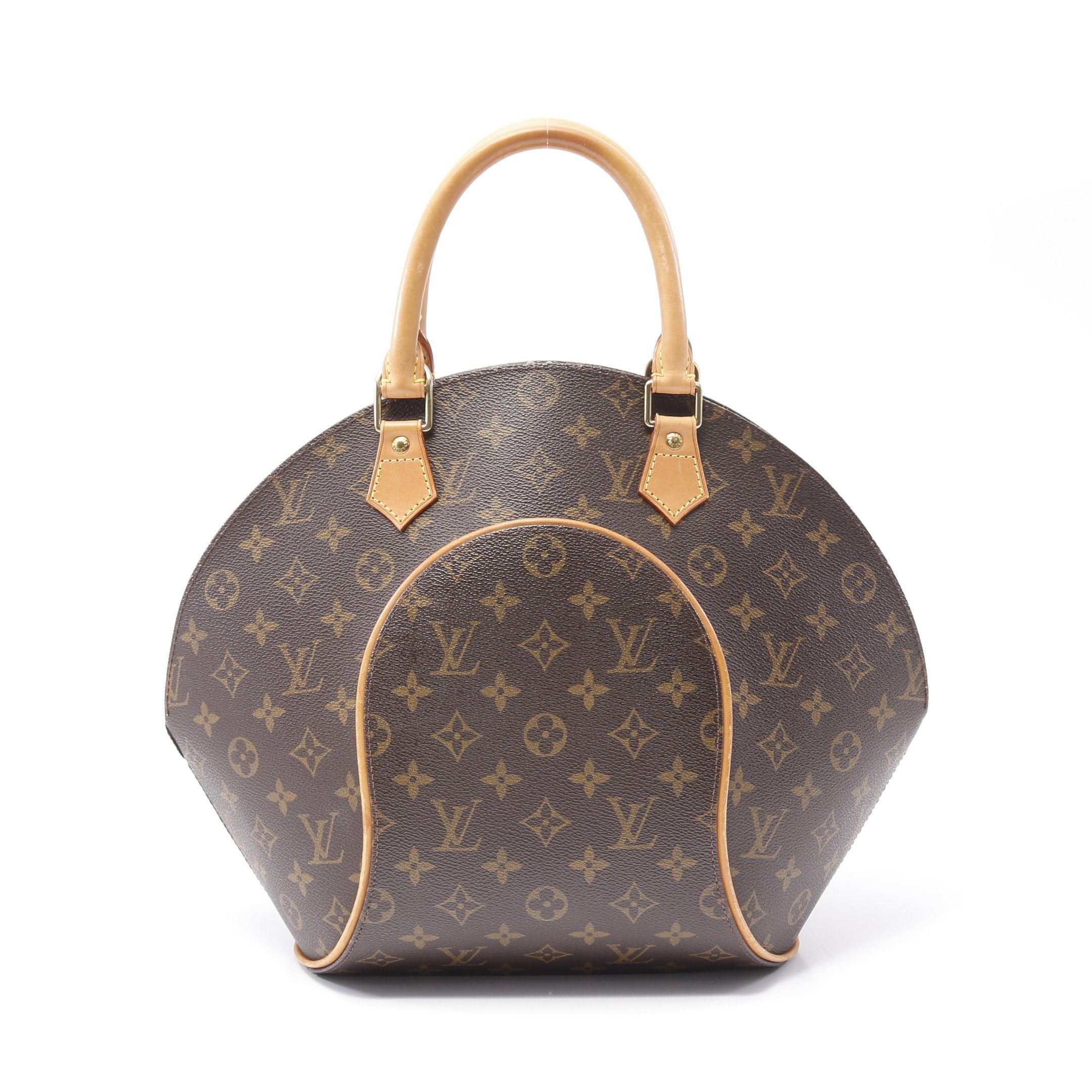 Louis Vuitton Louis Vuitton Ellipse Mm Monogram Handbag Leather Brown Size ONE SIZE - 1 Thumbnail