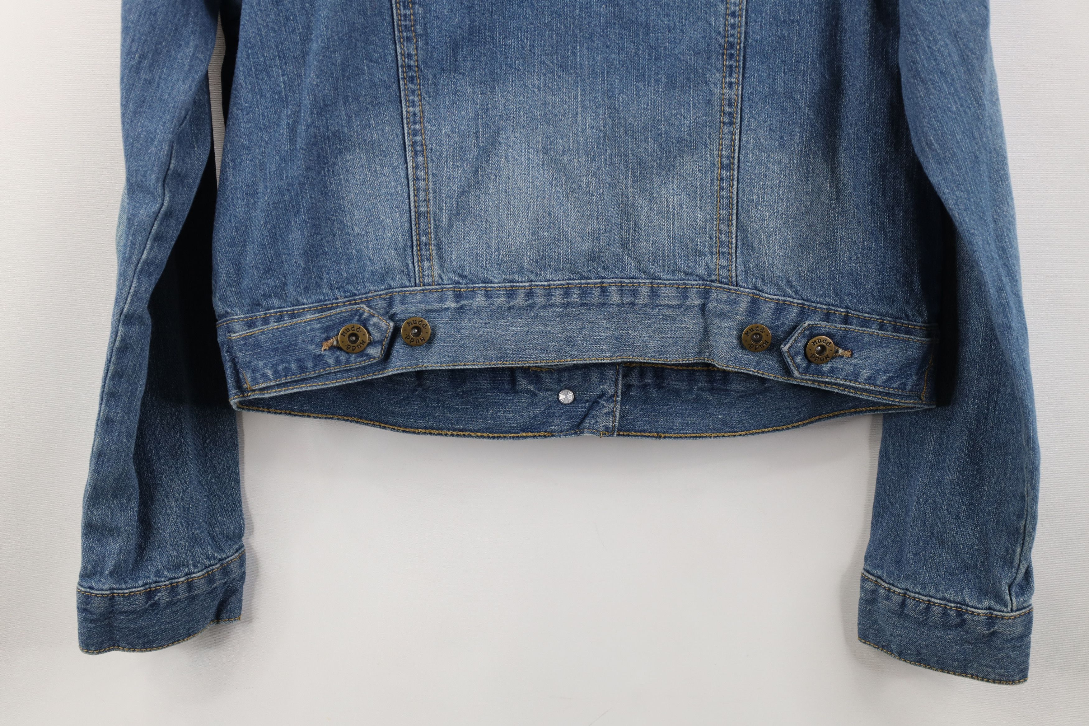 Vintage Vintage 90s Y2K MUDD Babydoll Denim Jean Trucker Jacket Blue Size L / US 10 / IT 46 - 16 Thumbnail