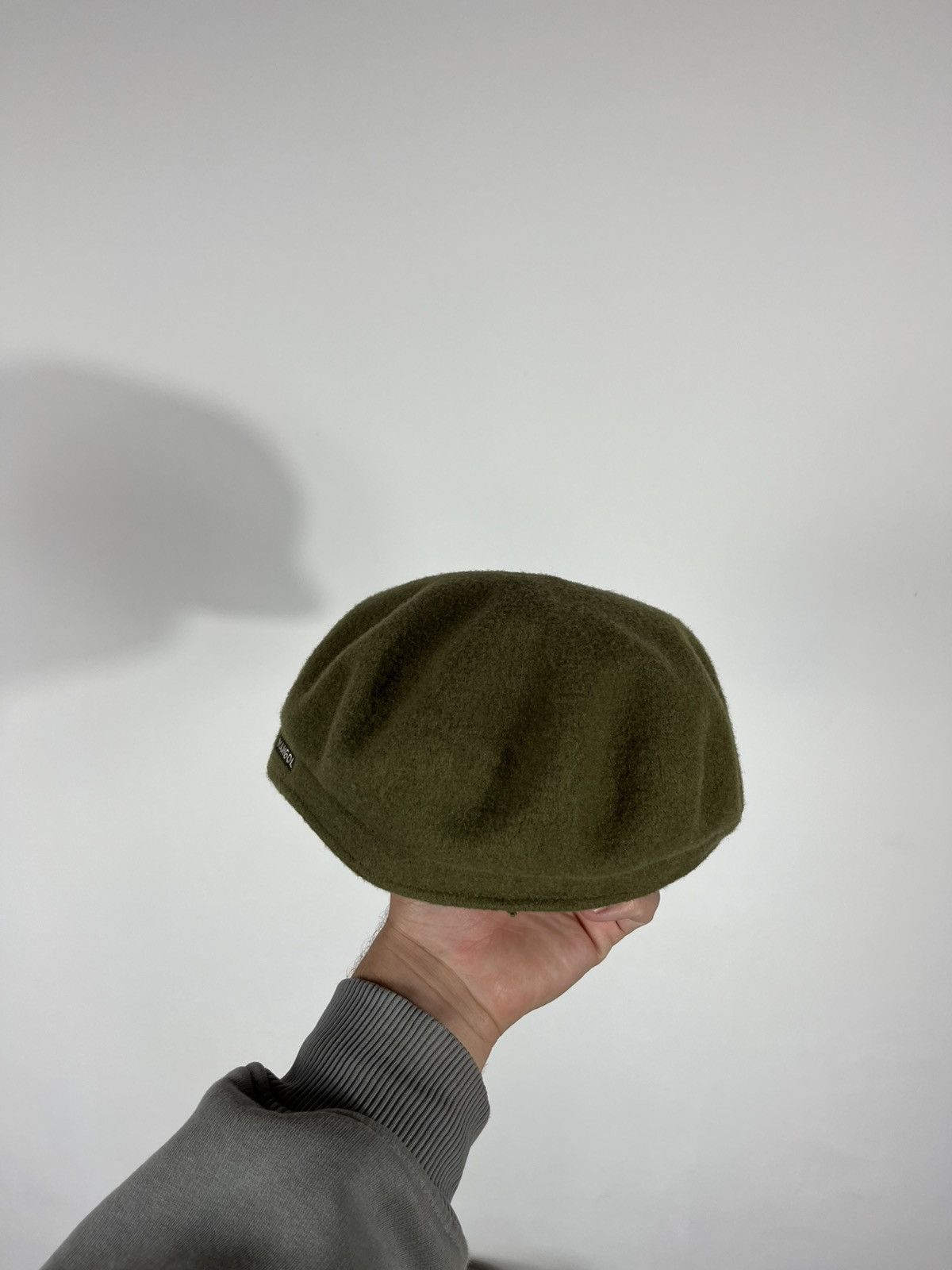Kangol Kangol Wool Enfield Unisex Cap Olive Green Size M Men's Fit Size ONE SIZE - 4 Thumbnail