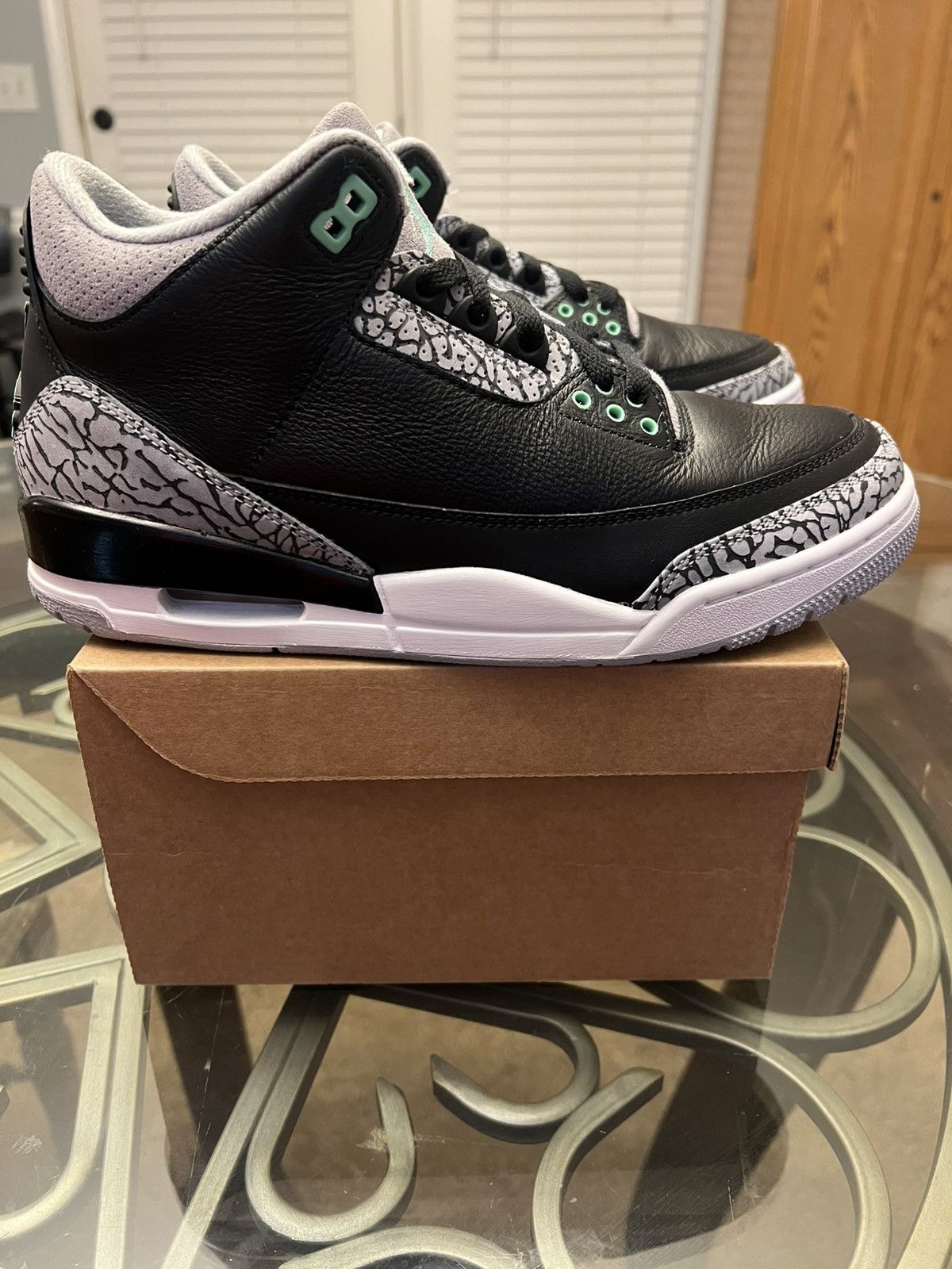 Jordan Brand Jordan 3 Retro “Green Glow” 2024 Size US 8.5 / EU 41-42 - 5 Thumbnail
