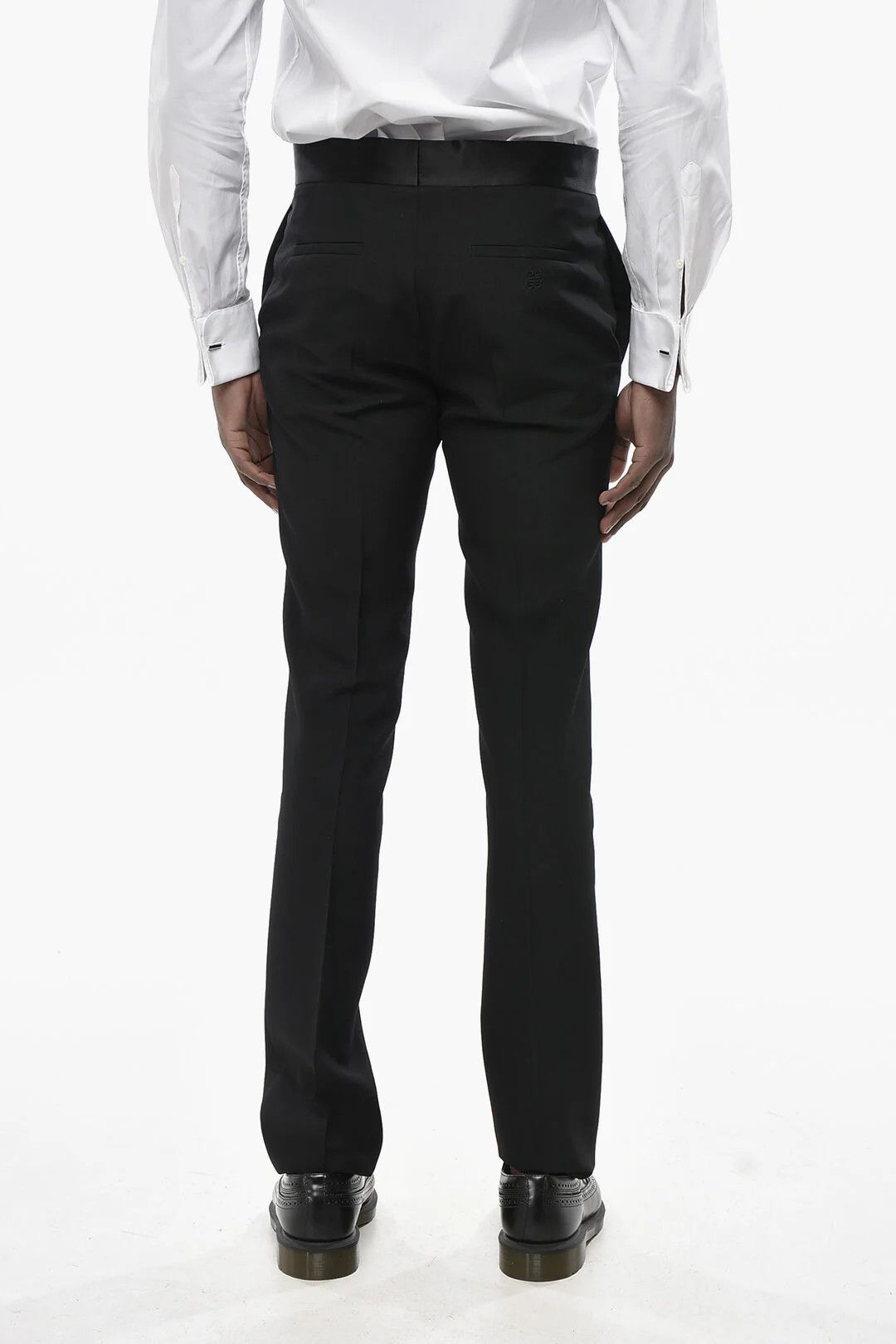 Givenchy og1mm0326 Wool Pant in Black Size US 32 / EU 48 - 2 Thumbnail