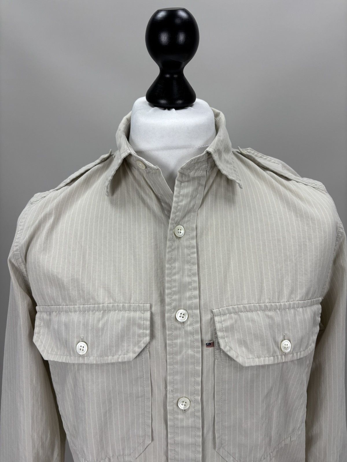 Polo Ralph Lauren Mens shirt Polo Jeans Ralph Lauren Size M Color Brown Size US M / EU 48-50 / 2 - 3 Thumbnail