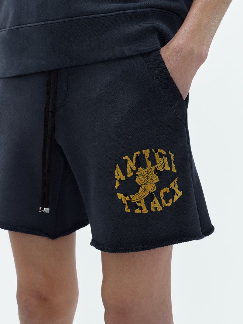 Amiri o1gr1nt0426 Track Short in Faded Black Size US 30 / EU 46 - 6 Thumbnail