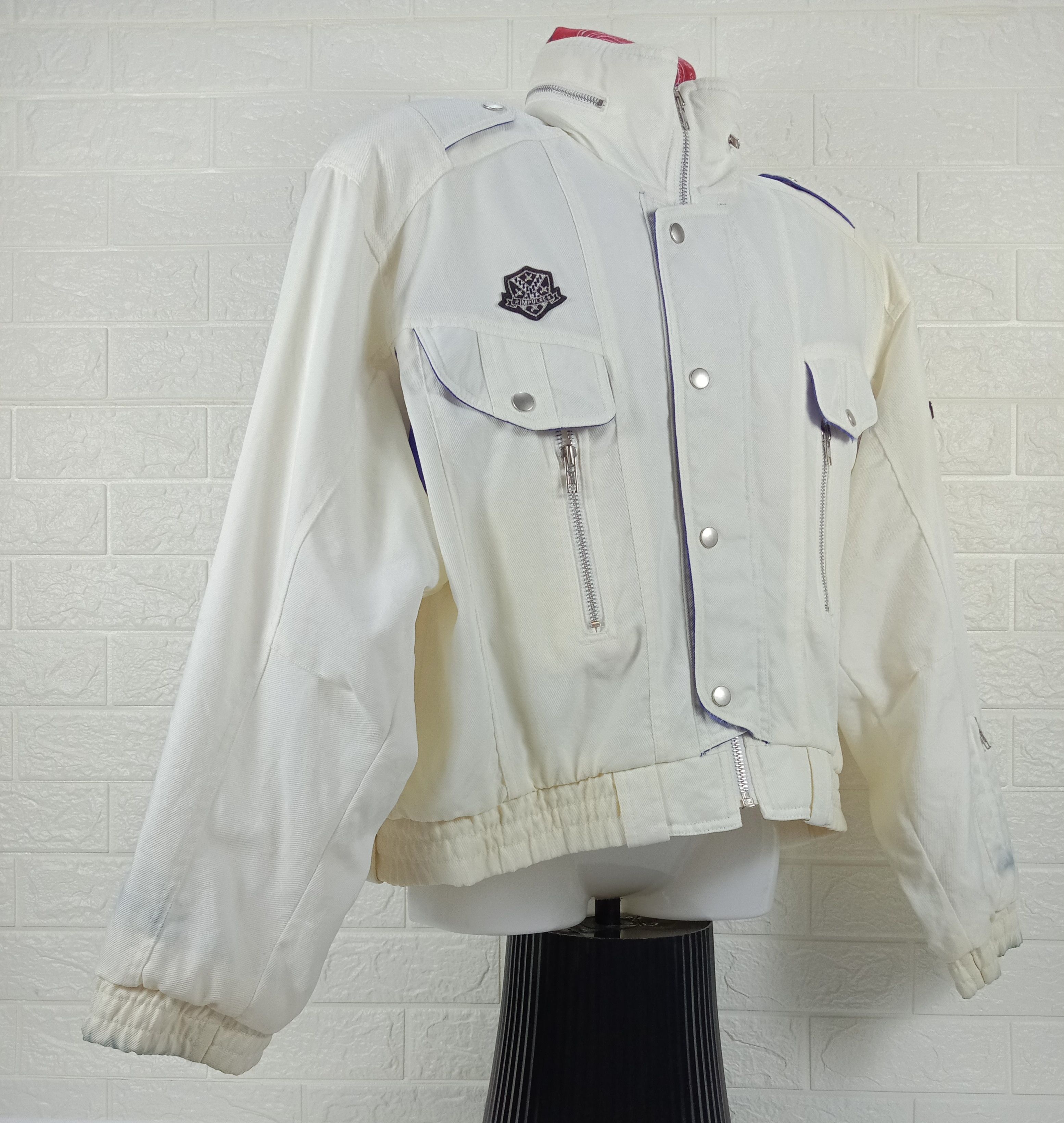 Japanese Brand Vintage Impulse Flight Suits Jacket Size US L / EU 52-54 / 3 - 2 Thumbnail
