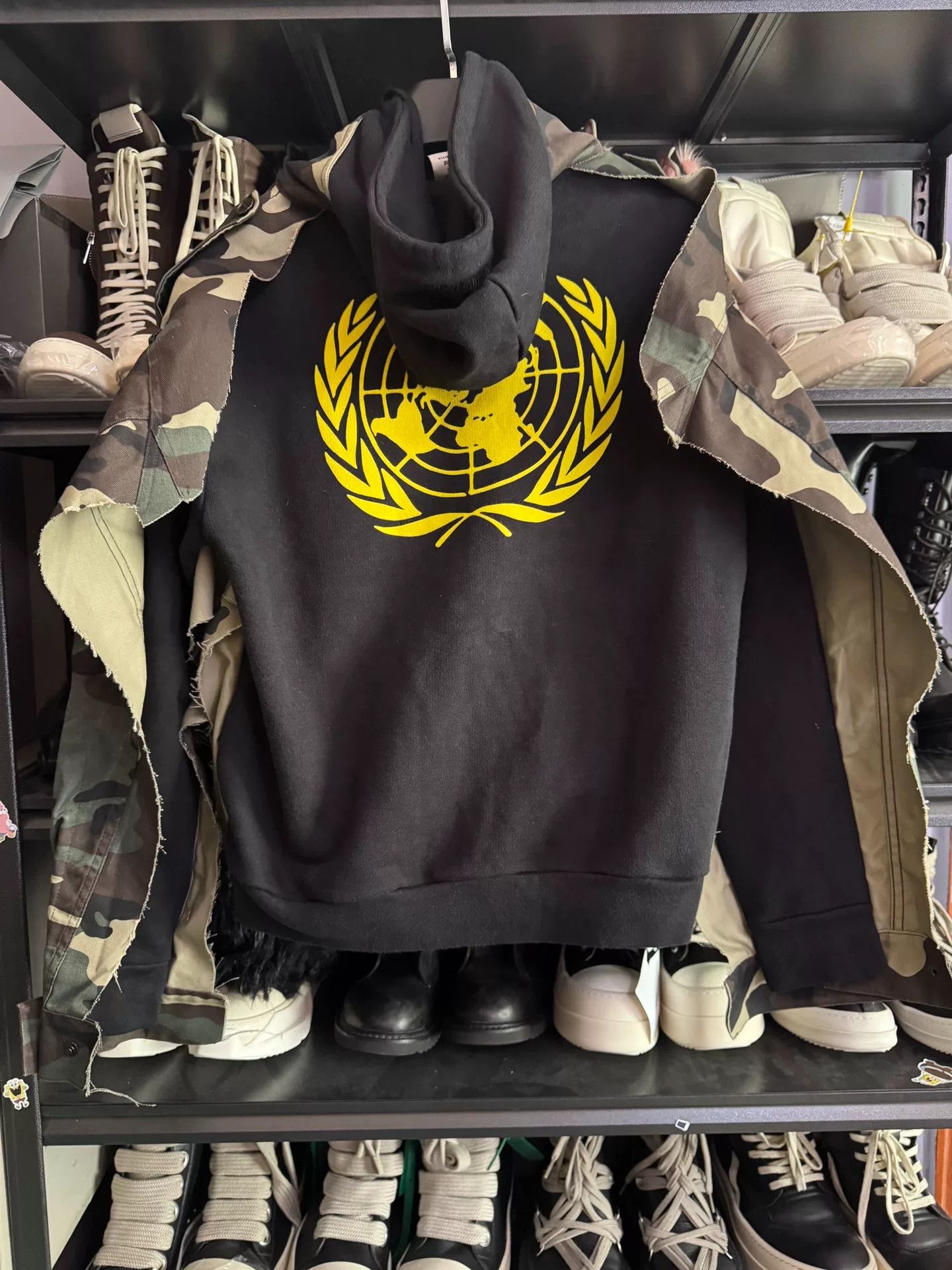 Vetements Vetements Camo Layered Jacket XS Size US XS / EU 42 / 0 - 1 Thumbnail