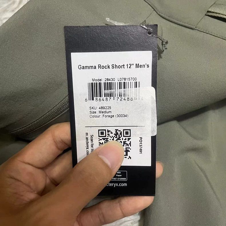 Arc'teryx Arcteryx Gamma Rock Short Pants Green M Size US 30 / EU 46 - 4 Thumbnail