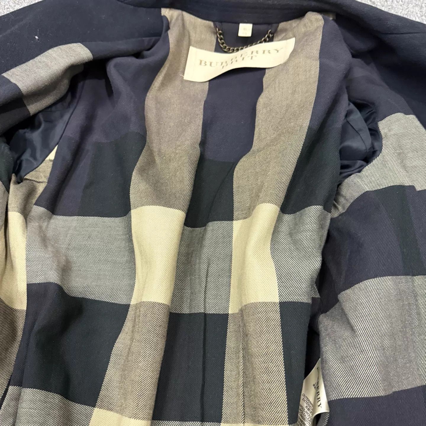 Burberry Burberry Black Lining Check Jacket XL 95 New Size US XL / EU 56 / 4 - 4 Thumbnail