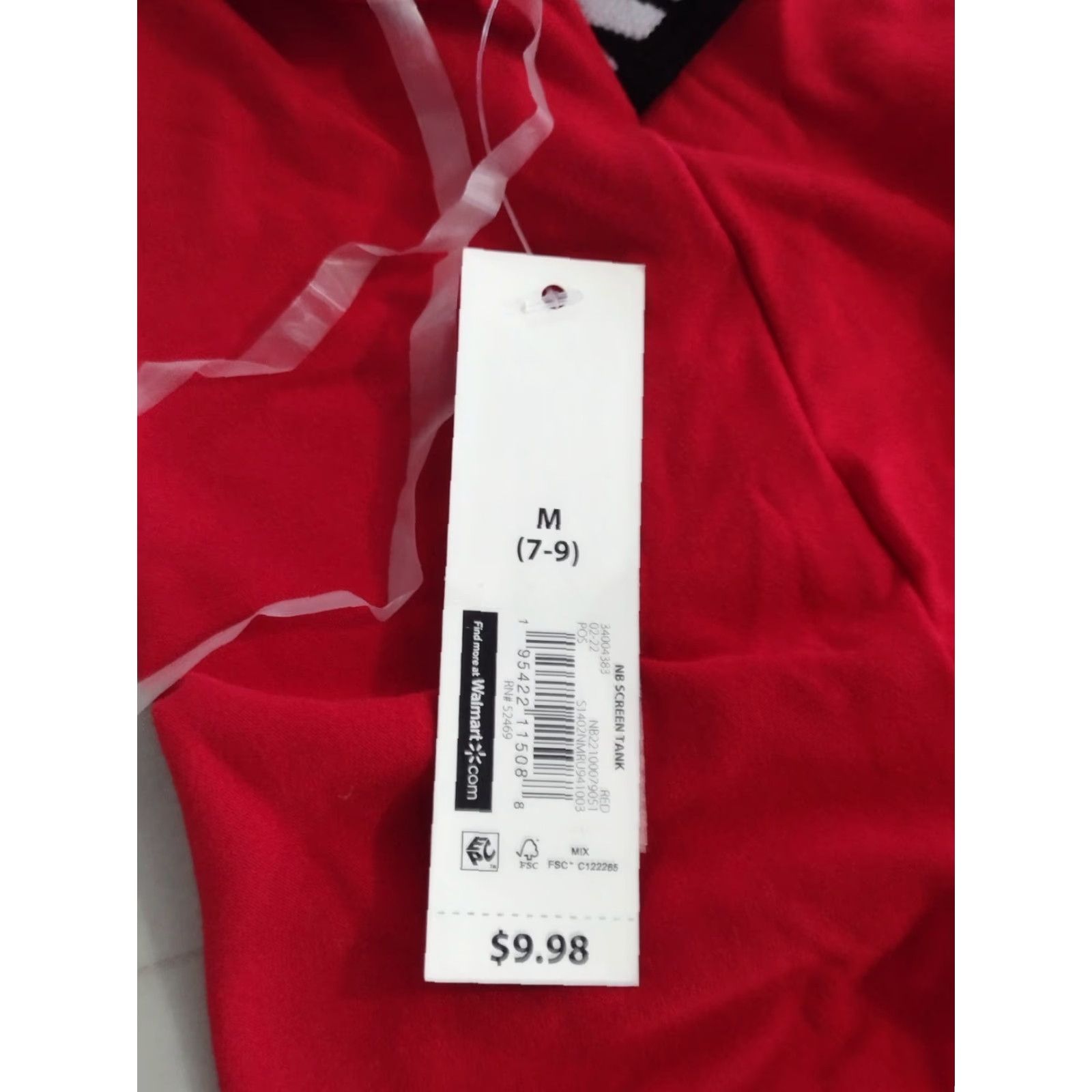 Vintage No Boundaries Juniors Be Kind Strappy Wide Crop Tank Top Red M 7-9 Tank Juniors Be Kind 90s? Size M / US 6-8 / IT 42-44 - 6 Thumbnail