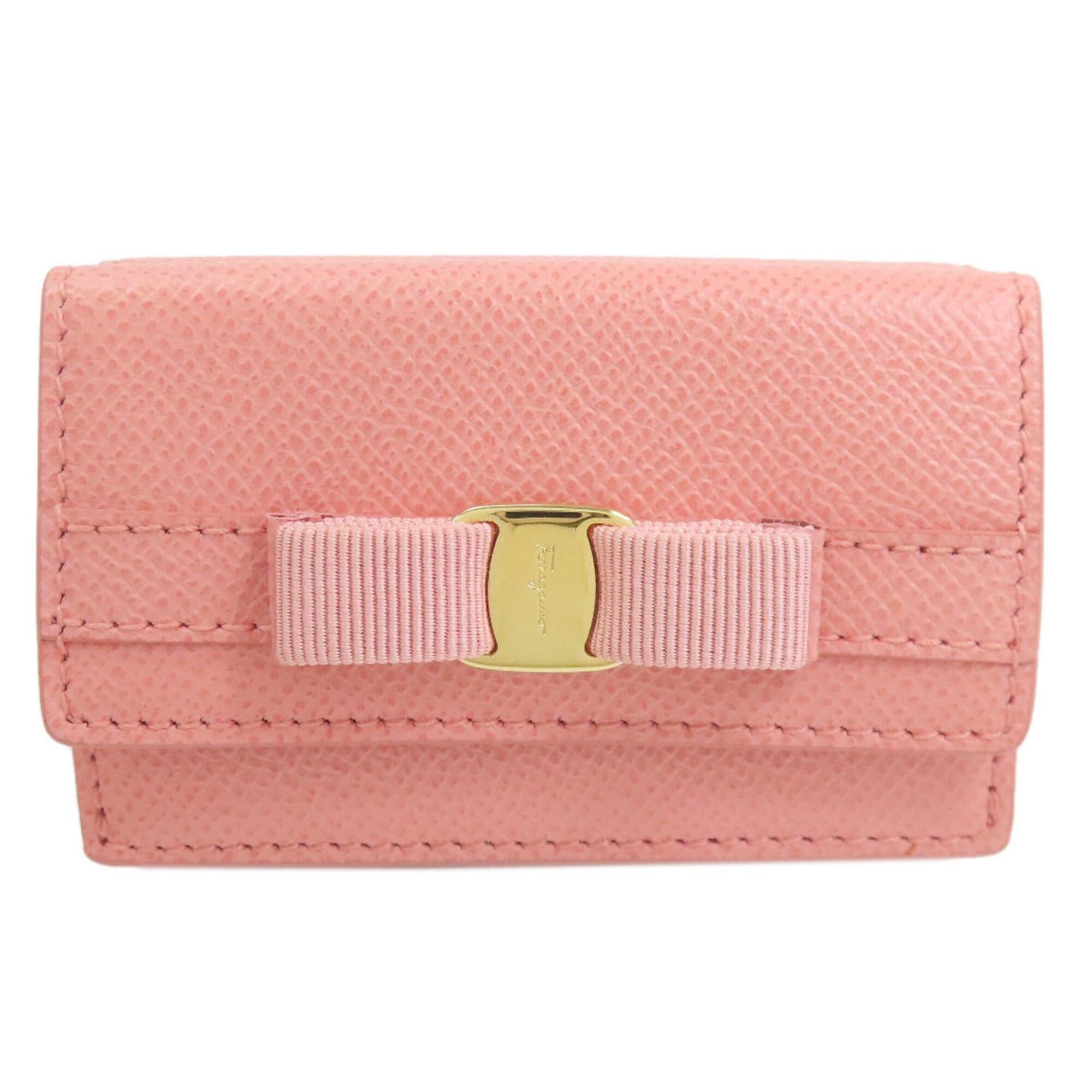 Salvatore Ferragamo Salvatore Ferragamo Vara Ribbon Bi-fold Wallet (with coin purse) Leather Women's Size ONE SIZE - 1 Thumbnail