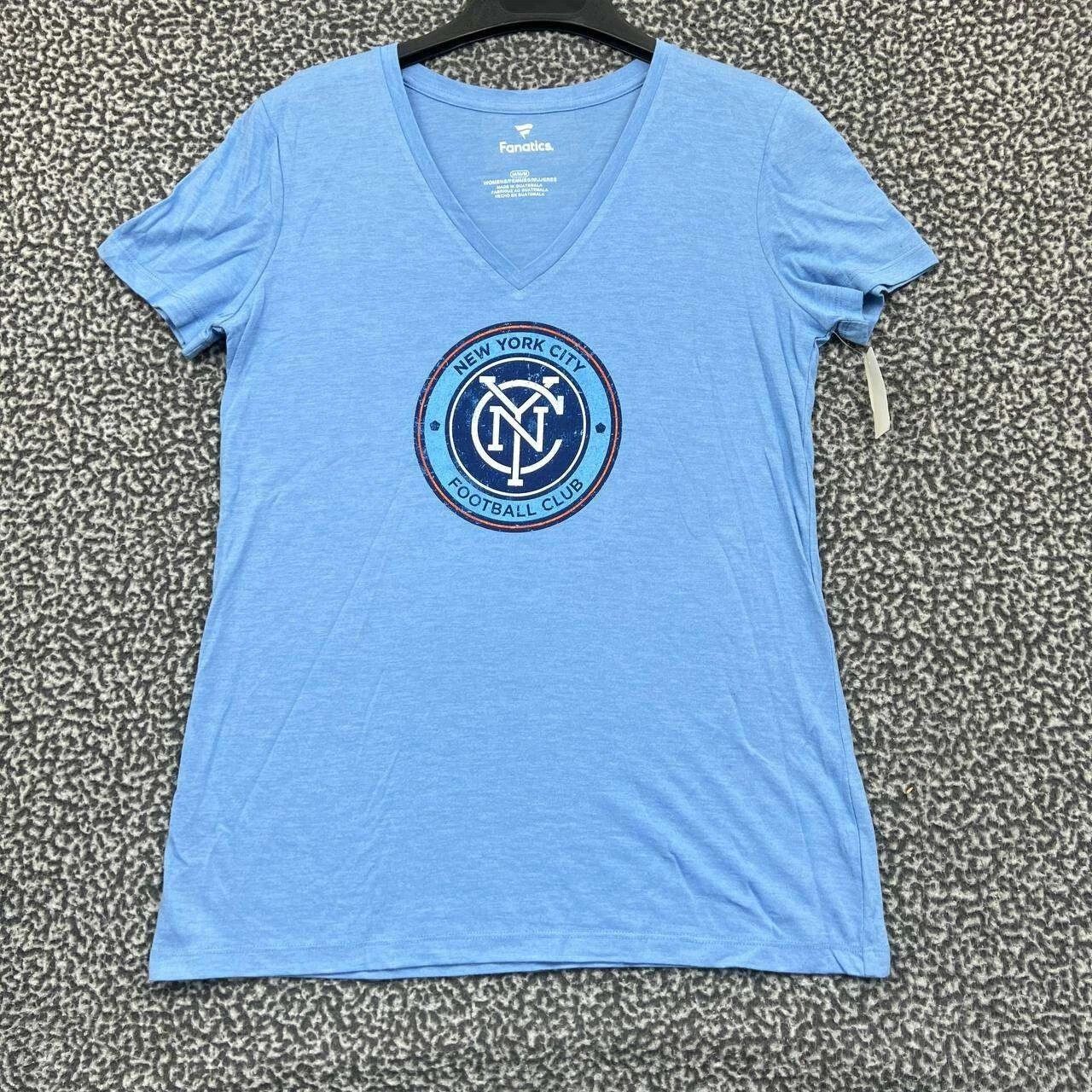 Other New York City FC Shirt Women Fanatics Short Sleeve V-Neck M Size M / US 6-8 / IT 42-44 - 1 Thumbnail